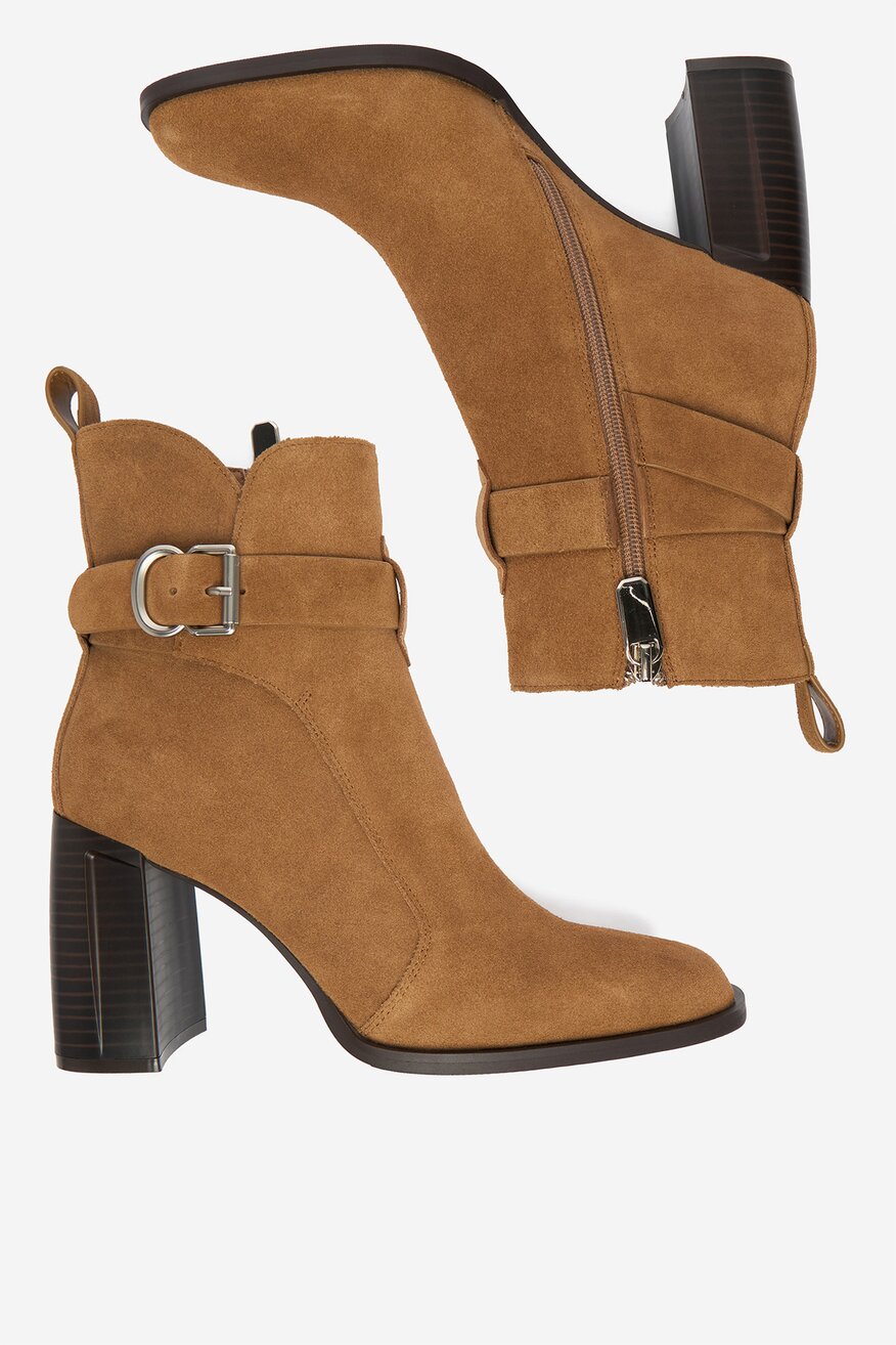 Badura - Botki skórzane - 5906751419540