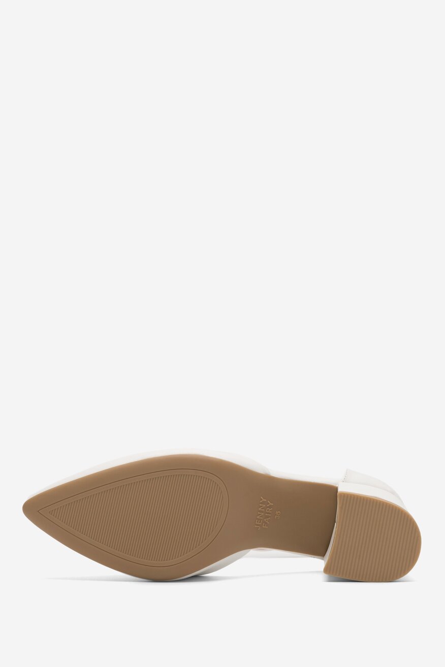 
                Jenny Fairy - Czółenka białe - 5904862605883