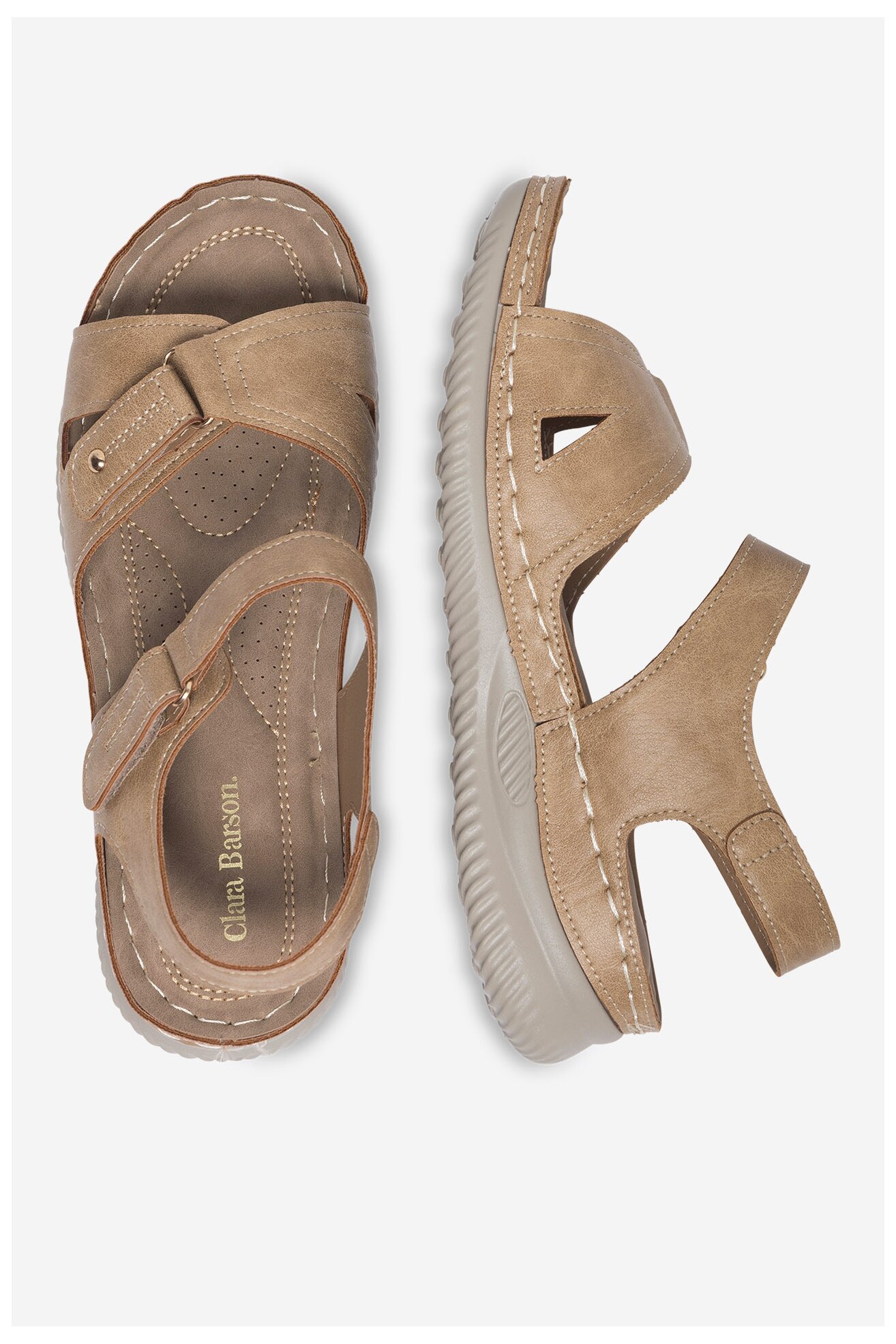 Сандалі Clara Barson WYL0510-21 БЕЖЕВИЙ