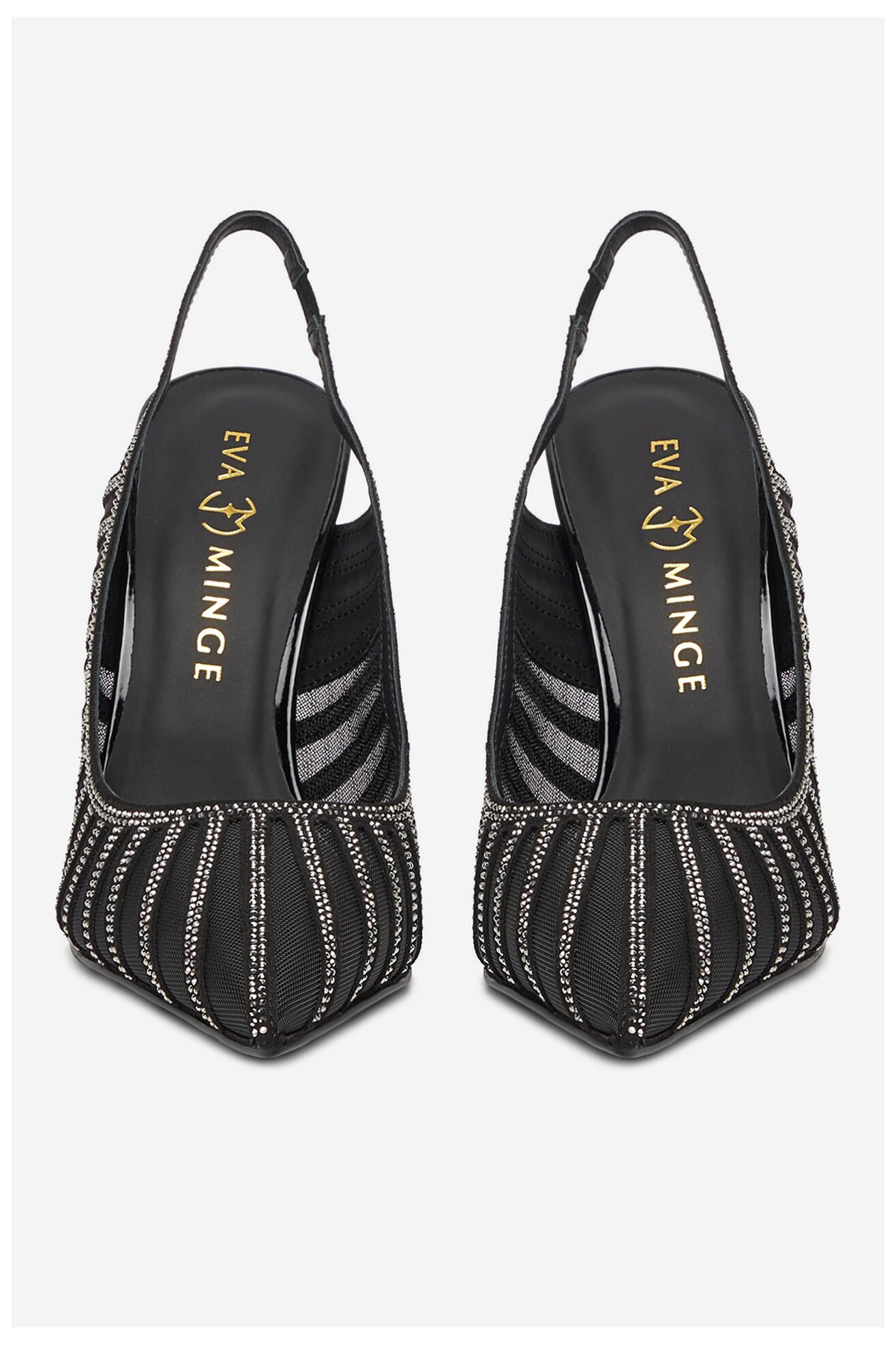 Pantofi cu toc EVA MINGE EO-AVA-E373-70H-C183Y1 NEGRU