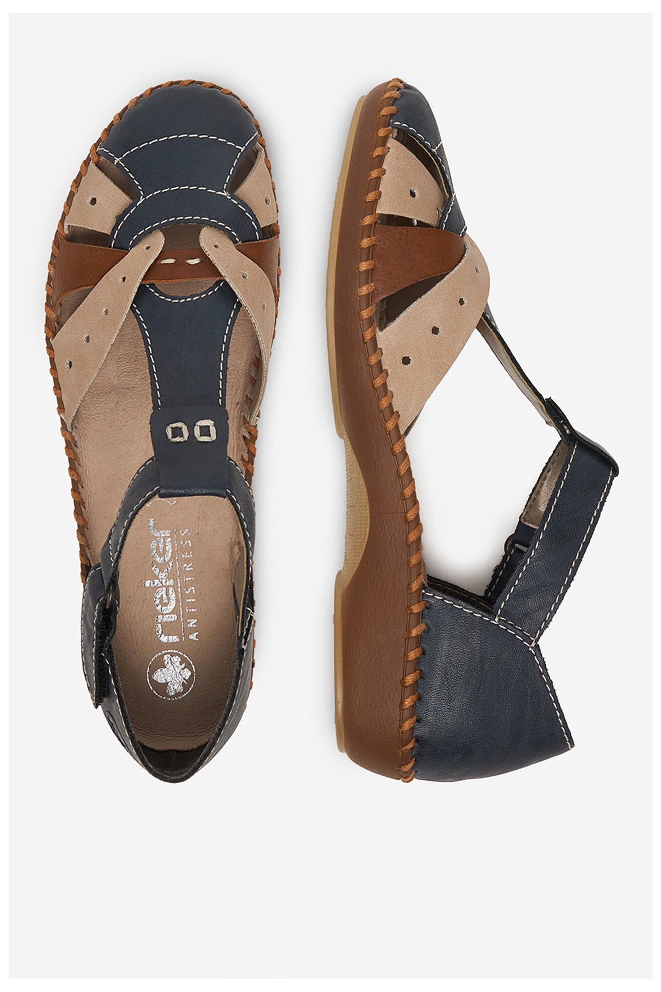 Сандали Rieker CEO-M1655-14 КОБАЛТОВО СИНЬО