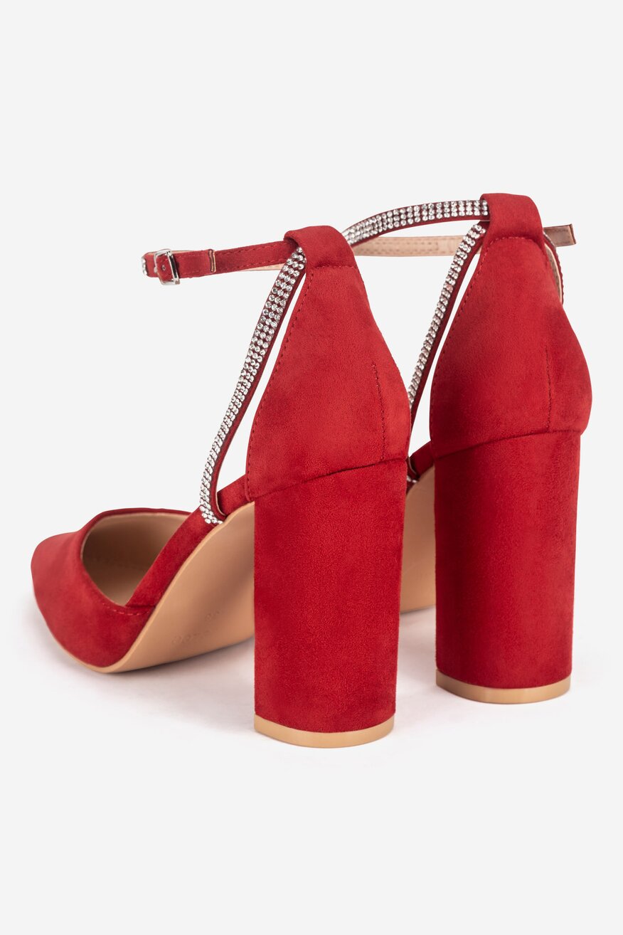 
                Елегантни обувки DeeZee ЧЕРВЕН - 5905588728429