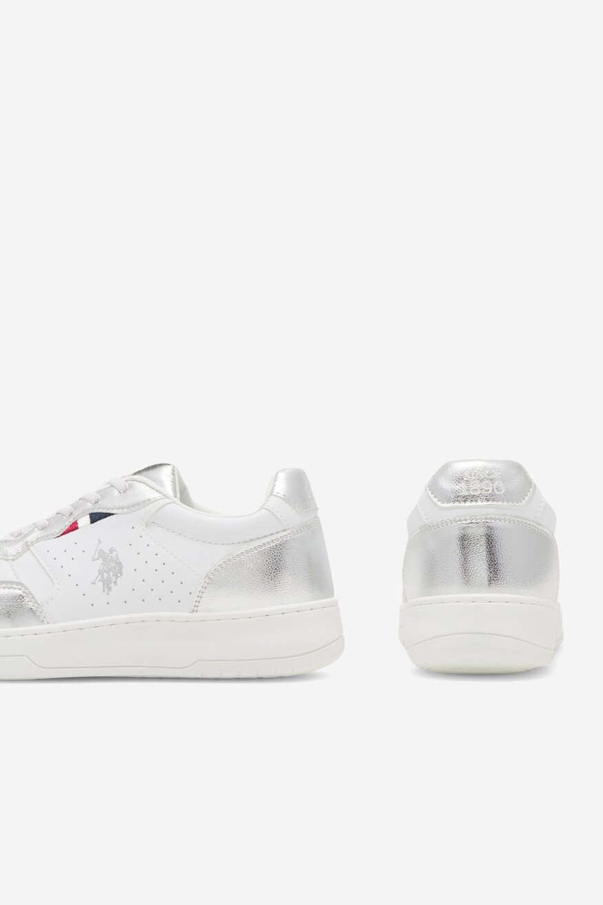 Tenisky U.S. POLO ASSN. STŘÍBRNÁ - 5905588413783
