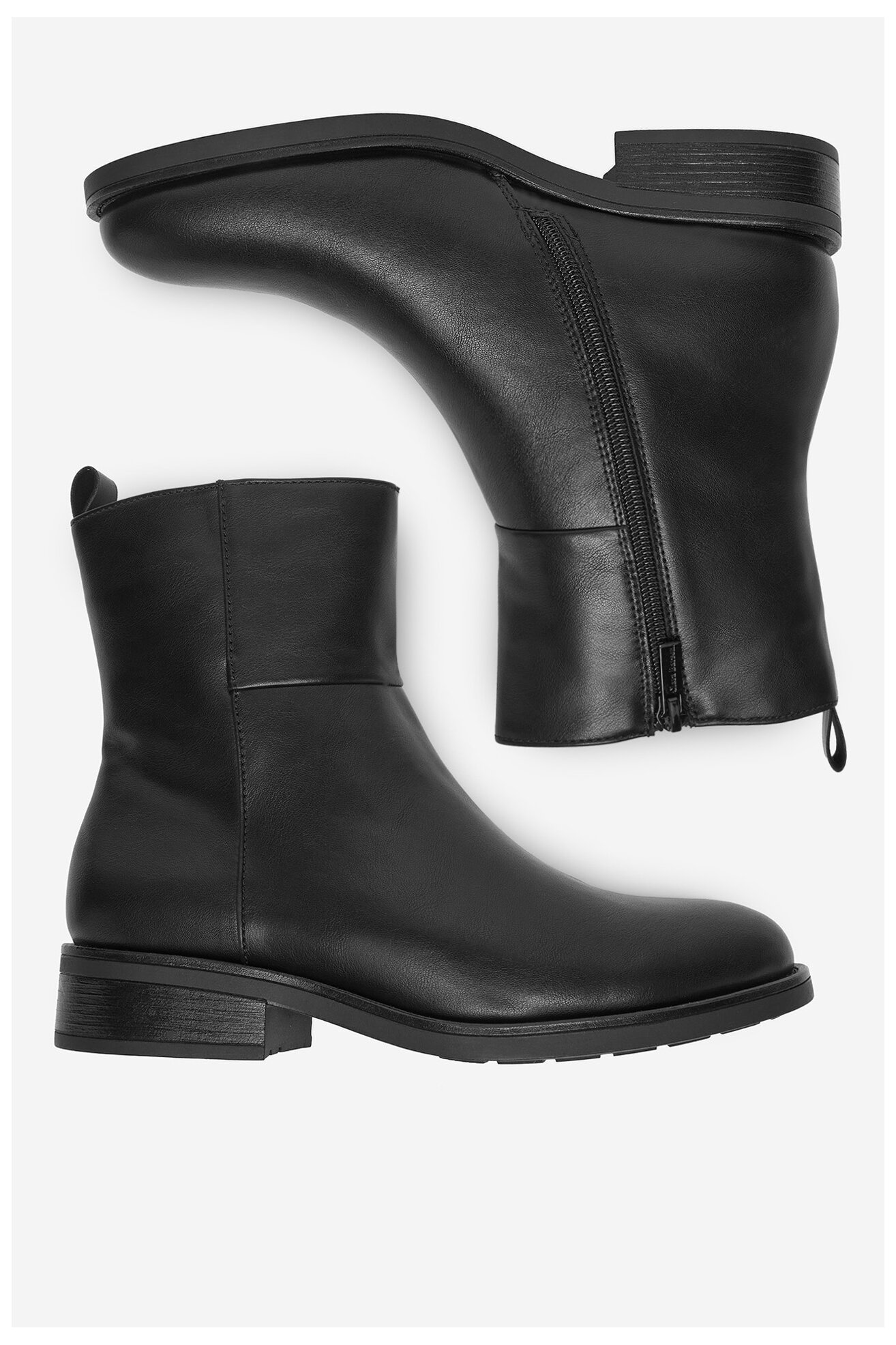 Bokacsizma Clara Barson CEO-WS6371-03 FEKETE