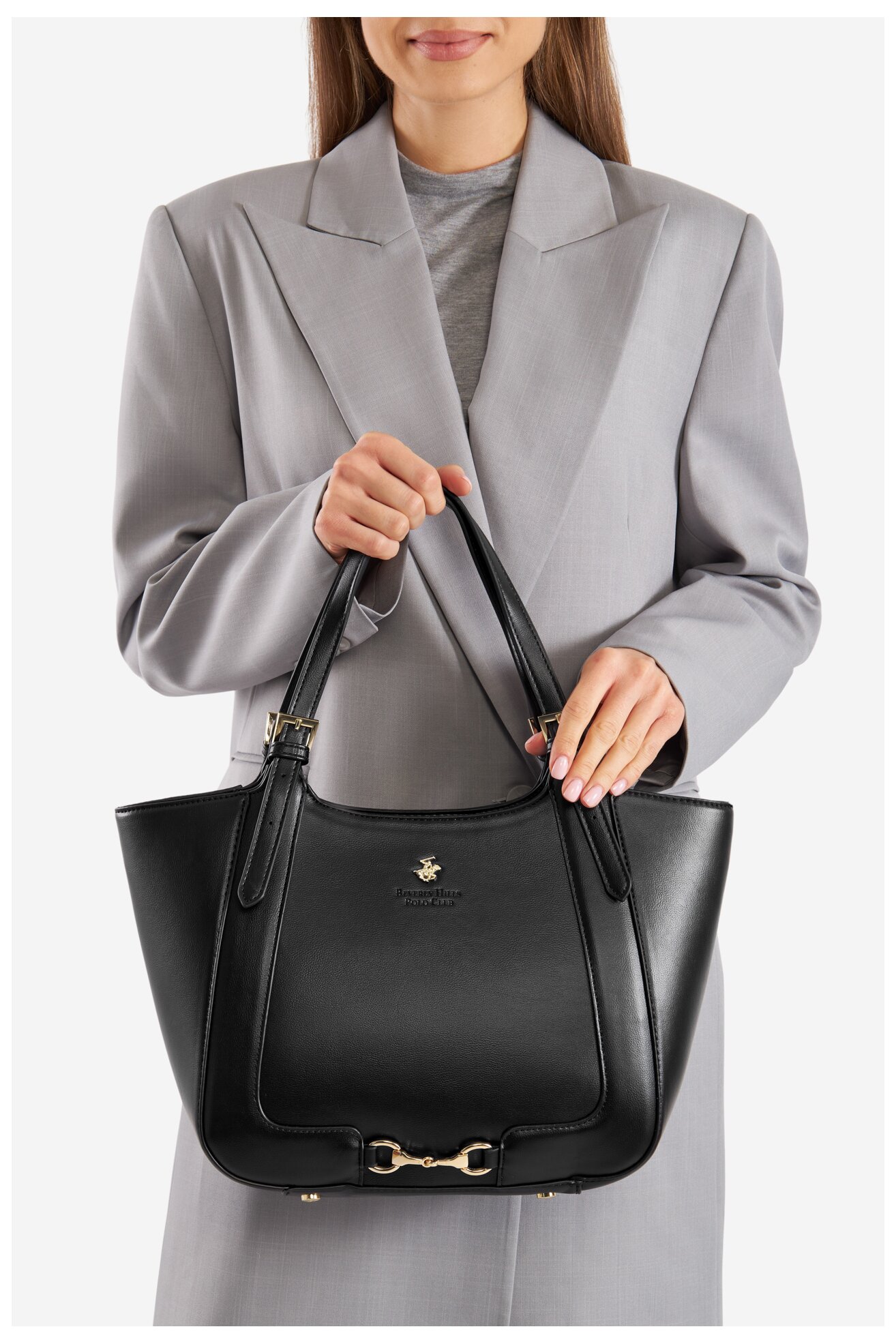 Torebka Beverly Hills Polo Club BHPC-K-044-06 Czarny