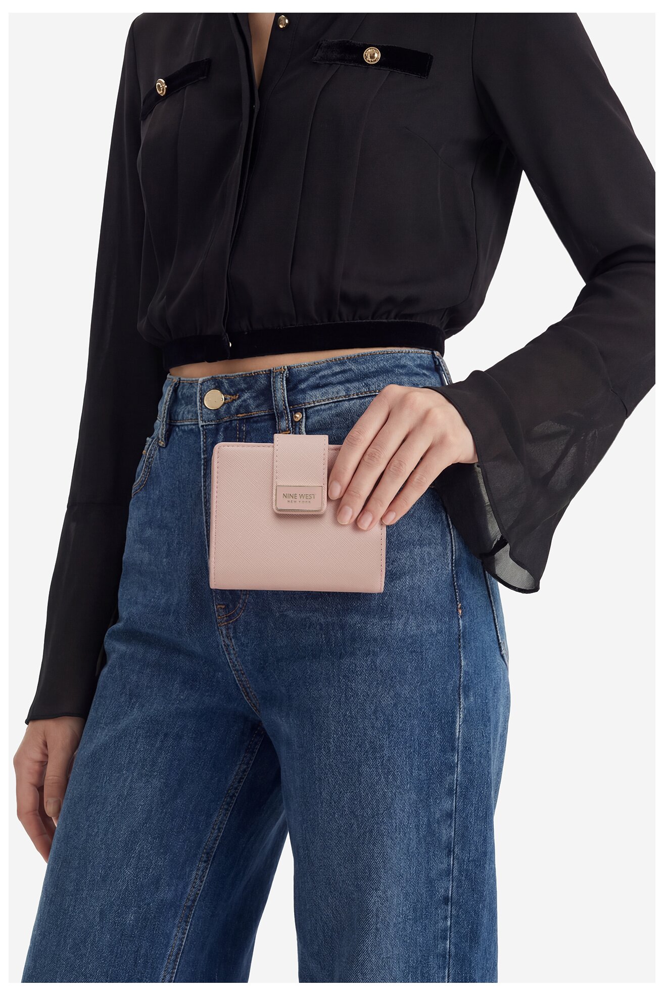 Portfel damski NINE WEST CEO-NW-W1-008-SS26 Różowy