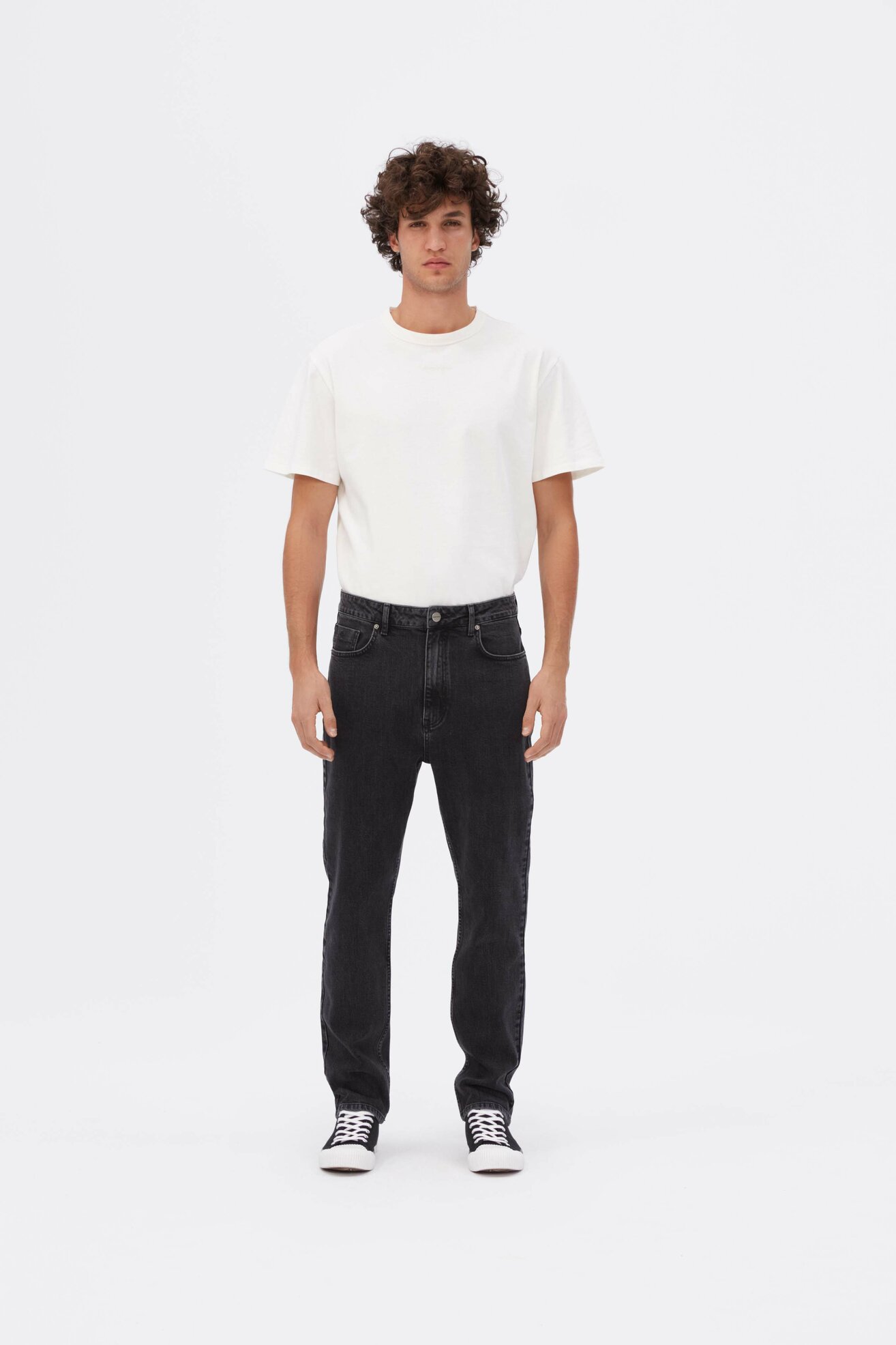 Spodnie jeansowe Americanos AM22SJM002 Czarny