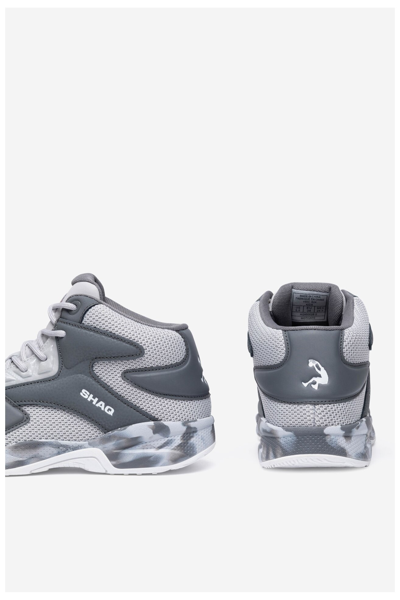 Obuwie sportowe SHAQ MOTIVATE AQ95002B-S J Szary jasny