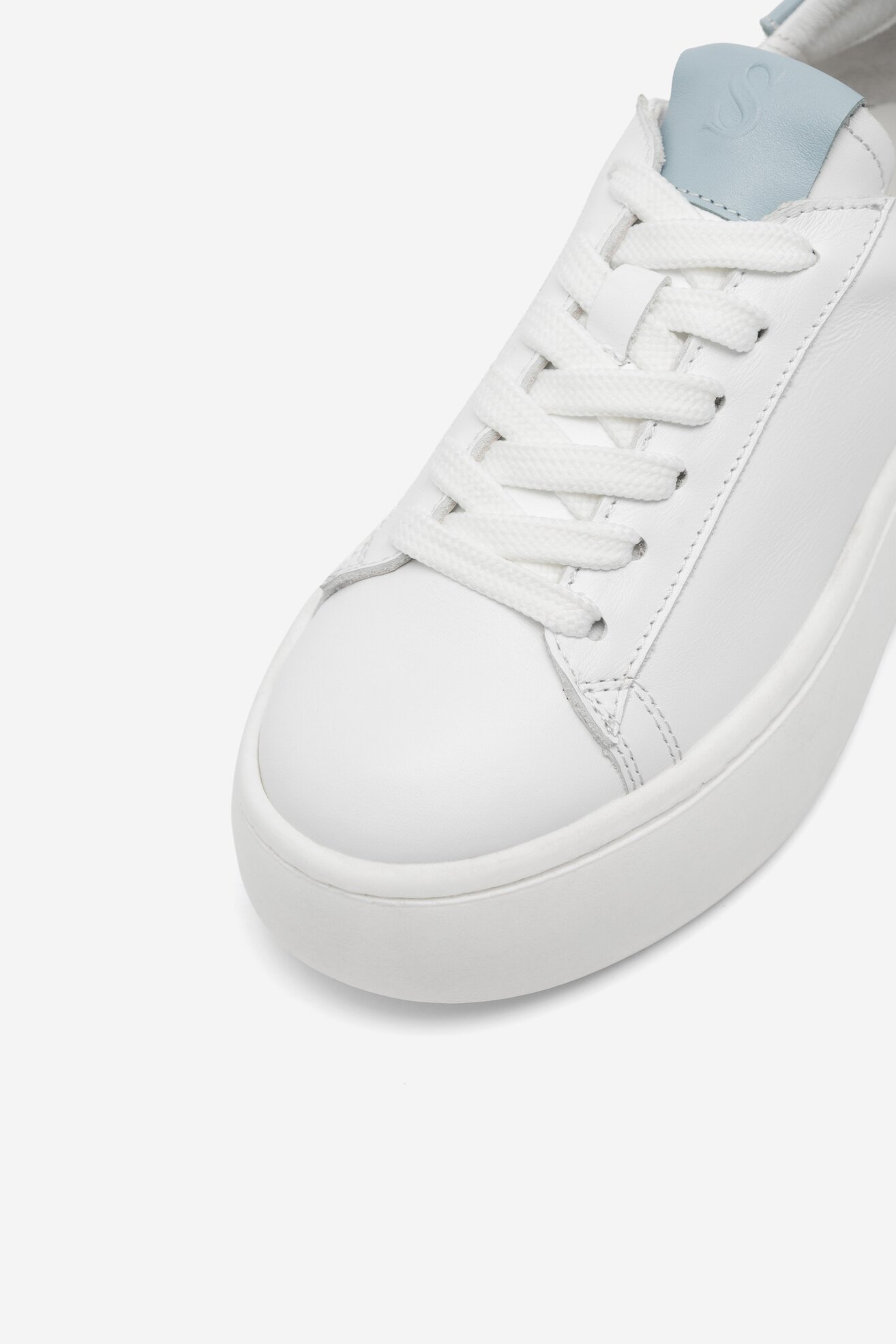 Półbuty SIMPLE AMELIA-23001 Biały