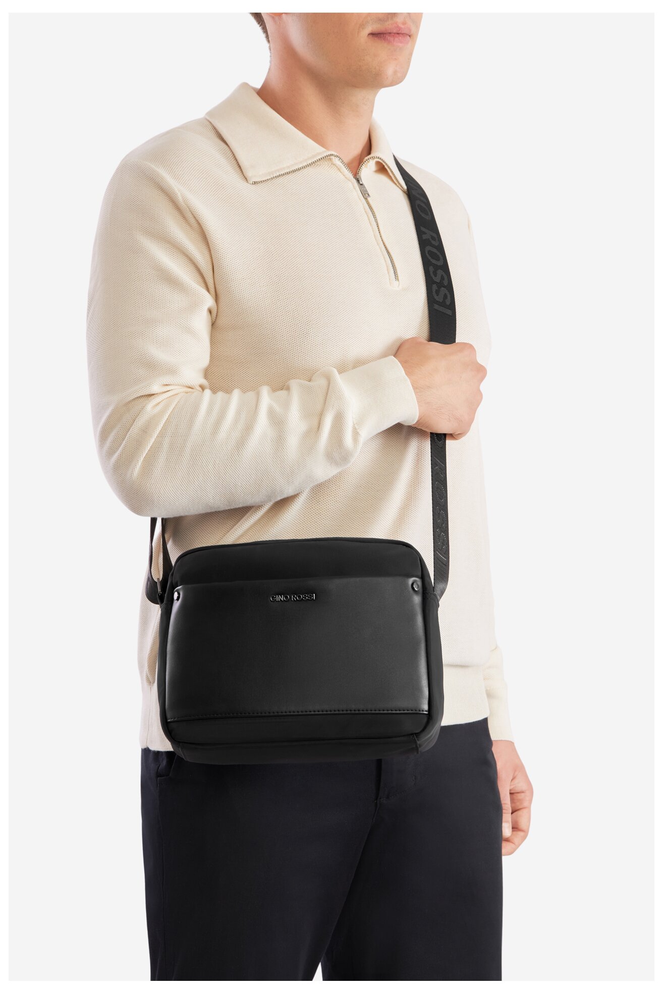Torba męska Gino Rossi GIN-K-007-CCC-06 Czarny