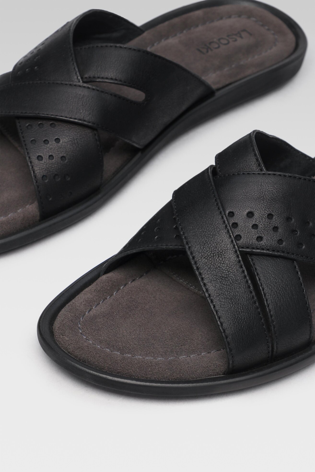 Klapki Lasocki for men MI07-C271-831-52 Czarny