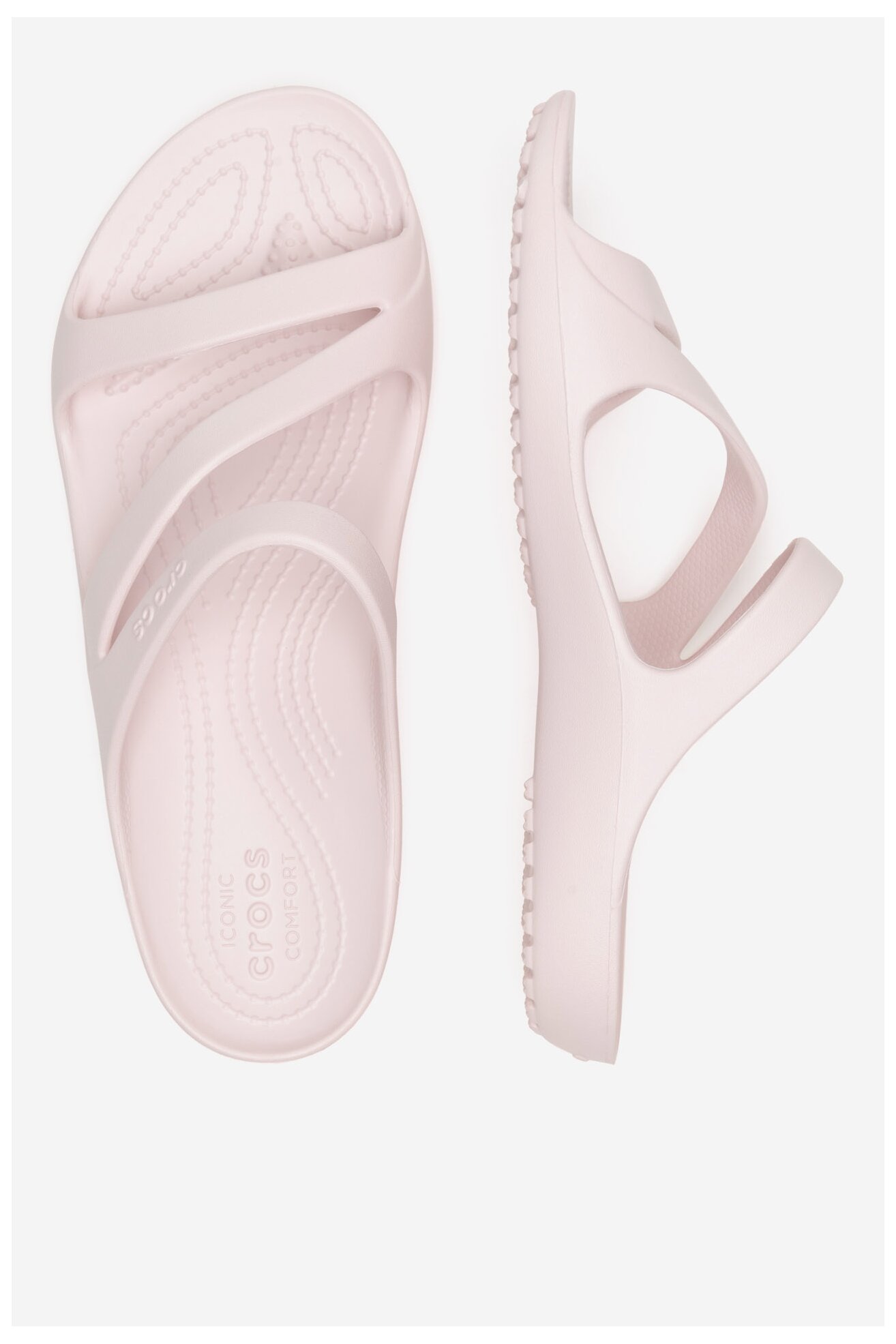 Klapki basenowe Crocs C-KADEE II SANDAL W 206756-6PI Różowy