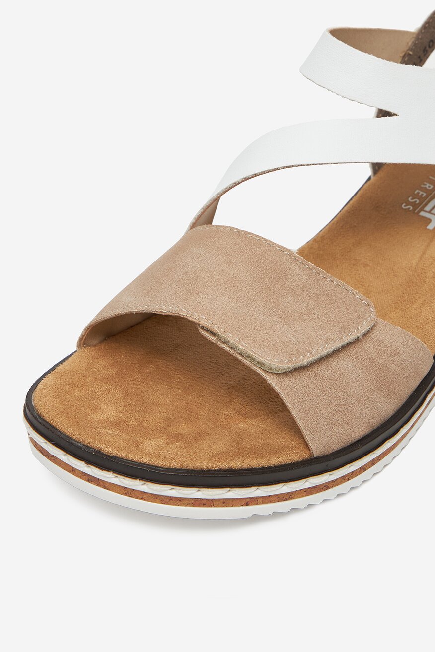 
                Сандали Rieker БЯЛ - 5906751764817