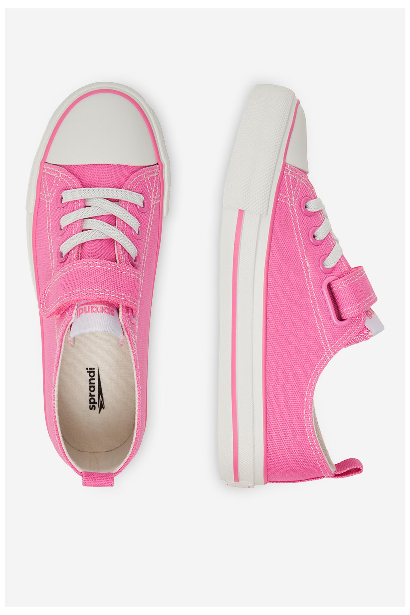 Trampki Sprandi CEO-CS201407(IV)DZ Różowy