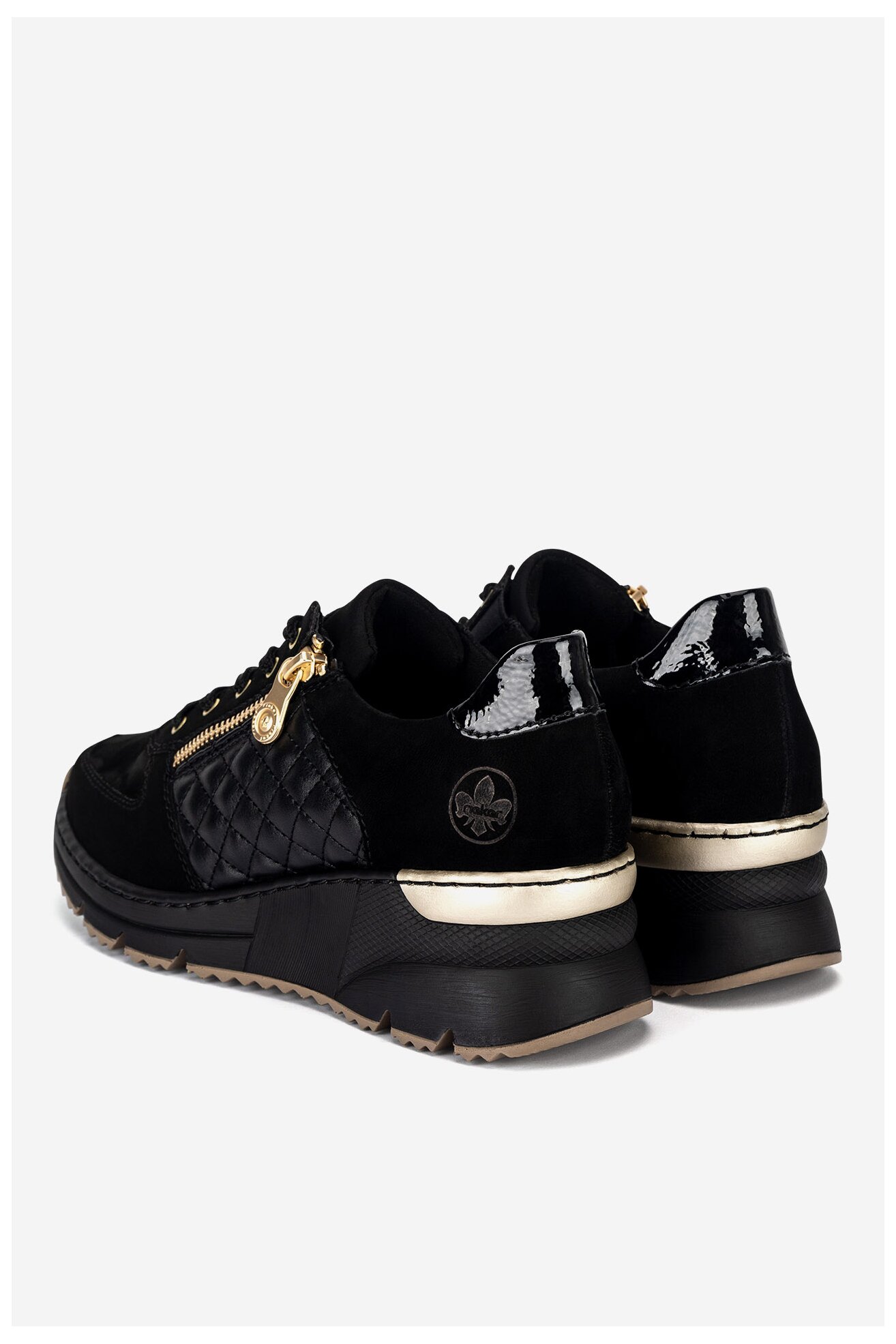 Tornacipő Rieker N6314-00 FEKETE