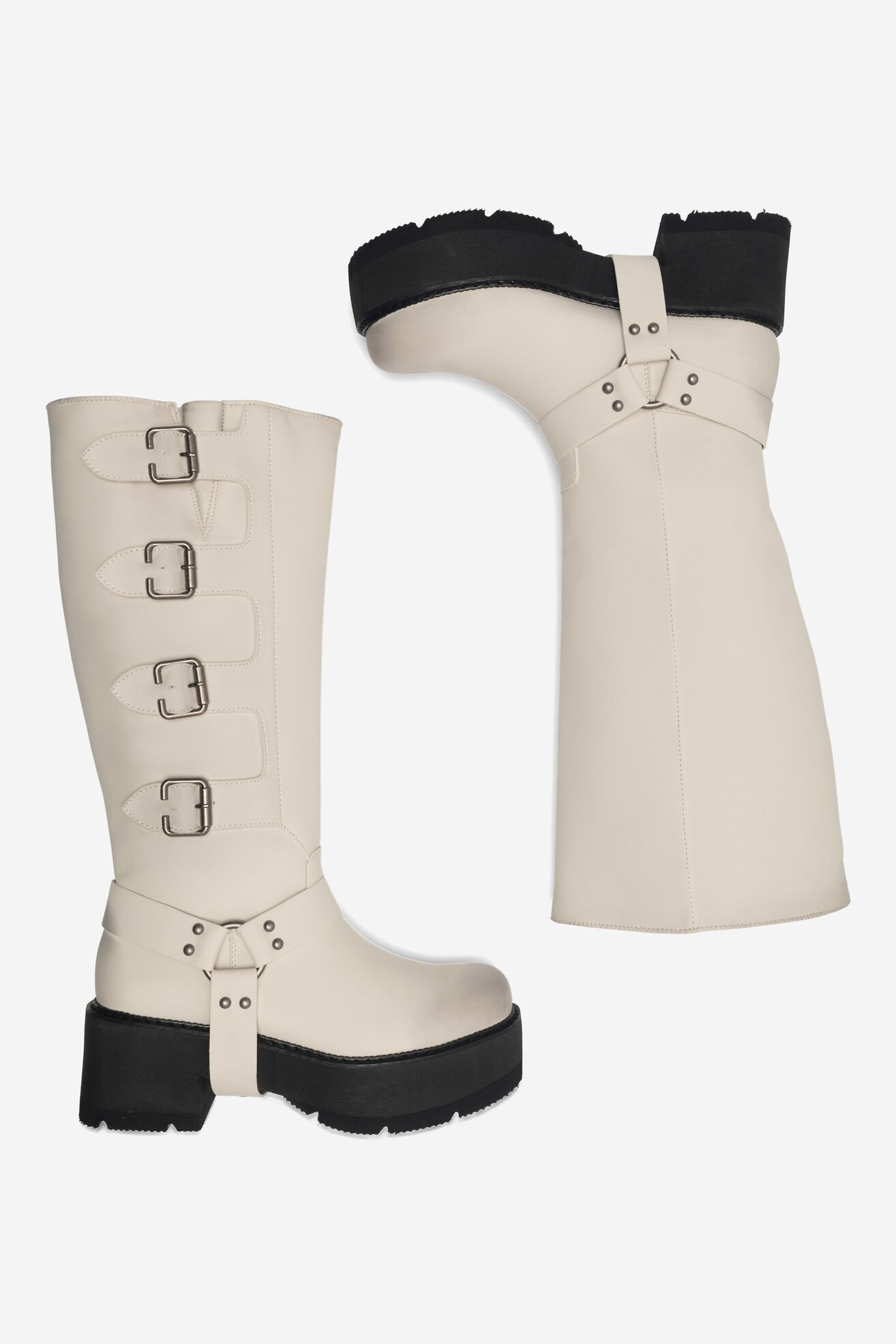 Kozaki Jenny Fairy SORINE WS22236-04 Biały