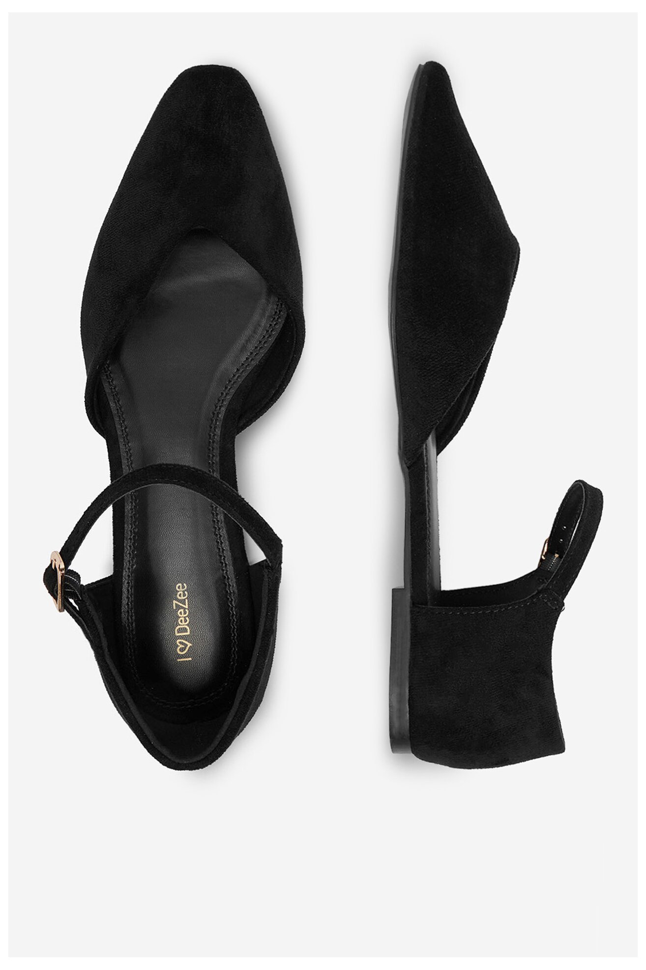 Baleriny DeeZee CEO-JD-J-18 FEKETE