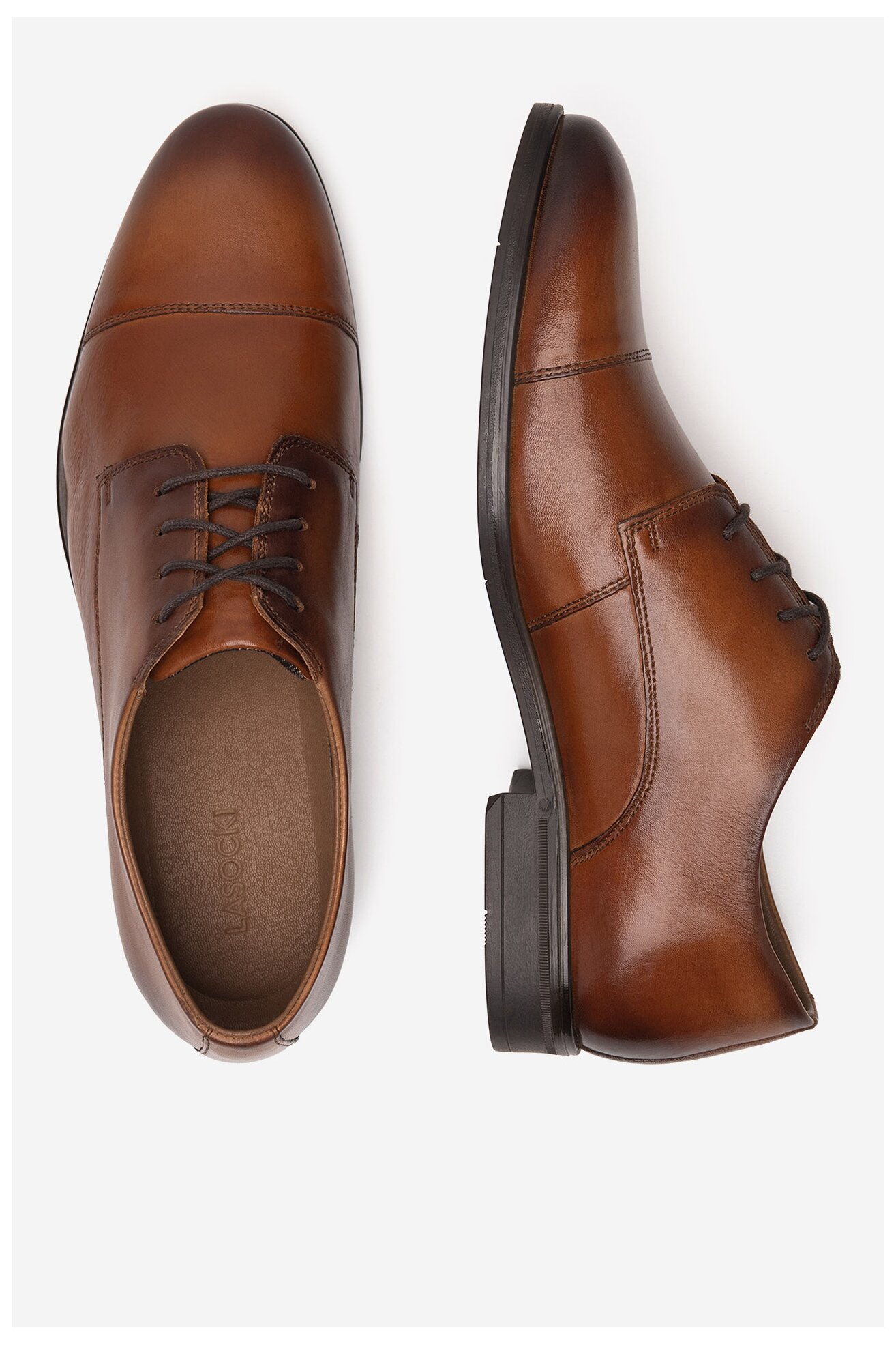 Половинки обувки Lasocki PASCAL-02 MI25 СВЕТЛОКАФЯВ