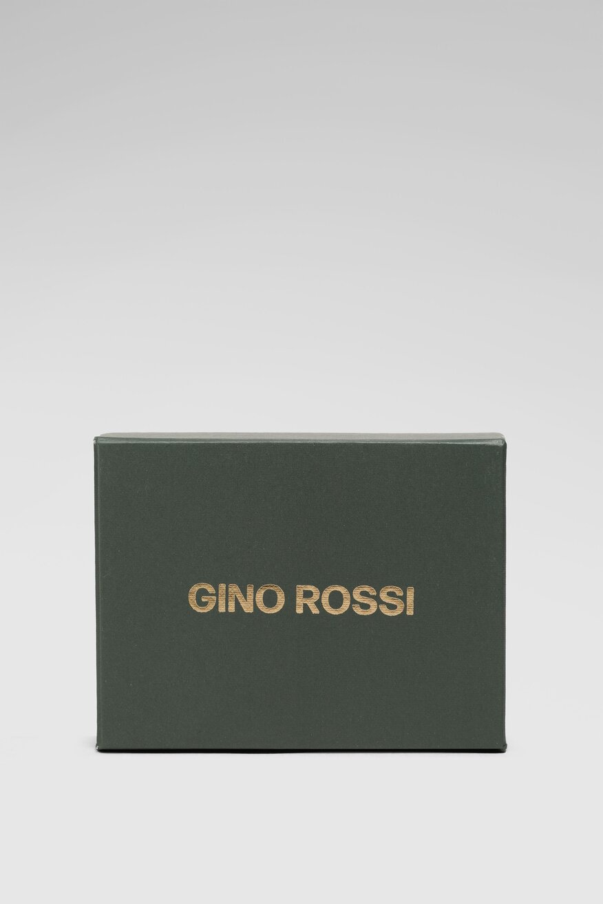 Gino Rossi - Mały portfel damski skórzany beżowy - 5904248789930