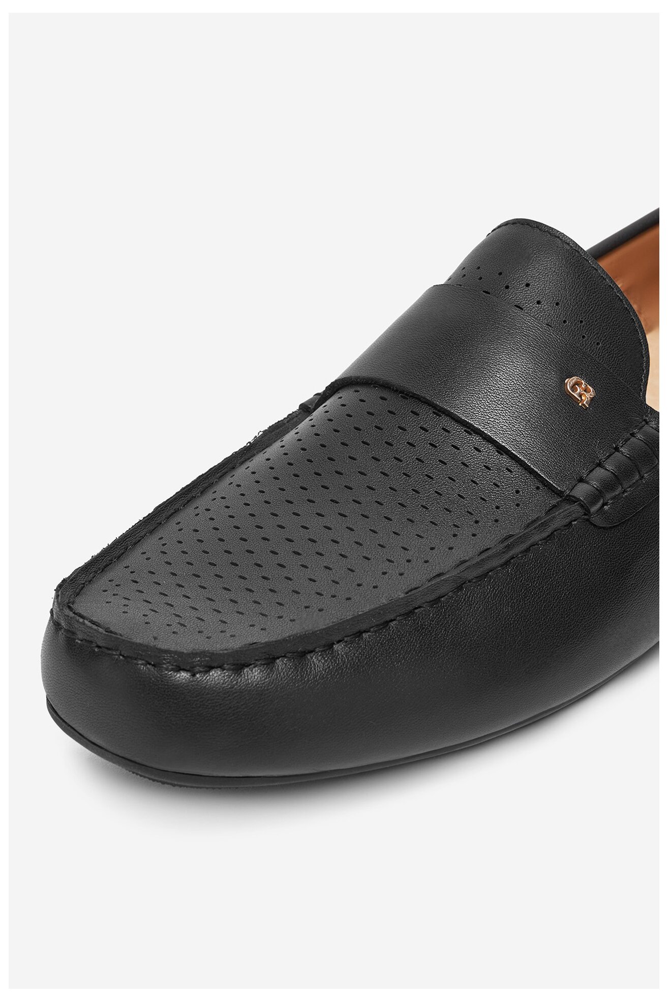 Mokasíny Gino Rossi LUIGI-02 125AM ČERNÁ