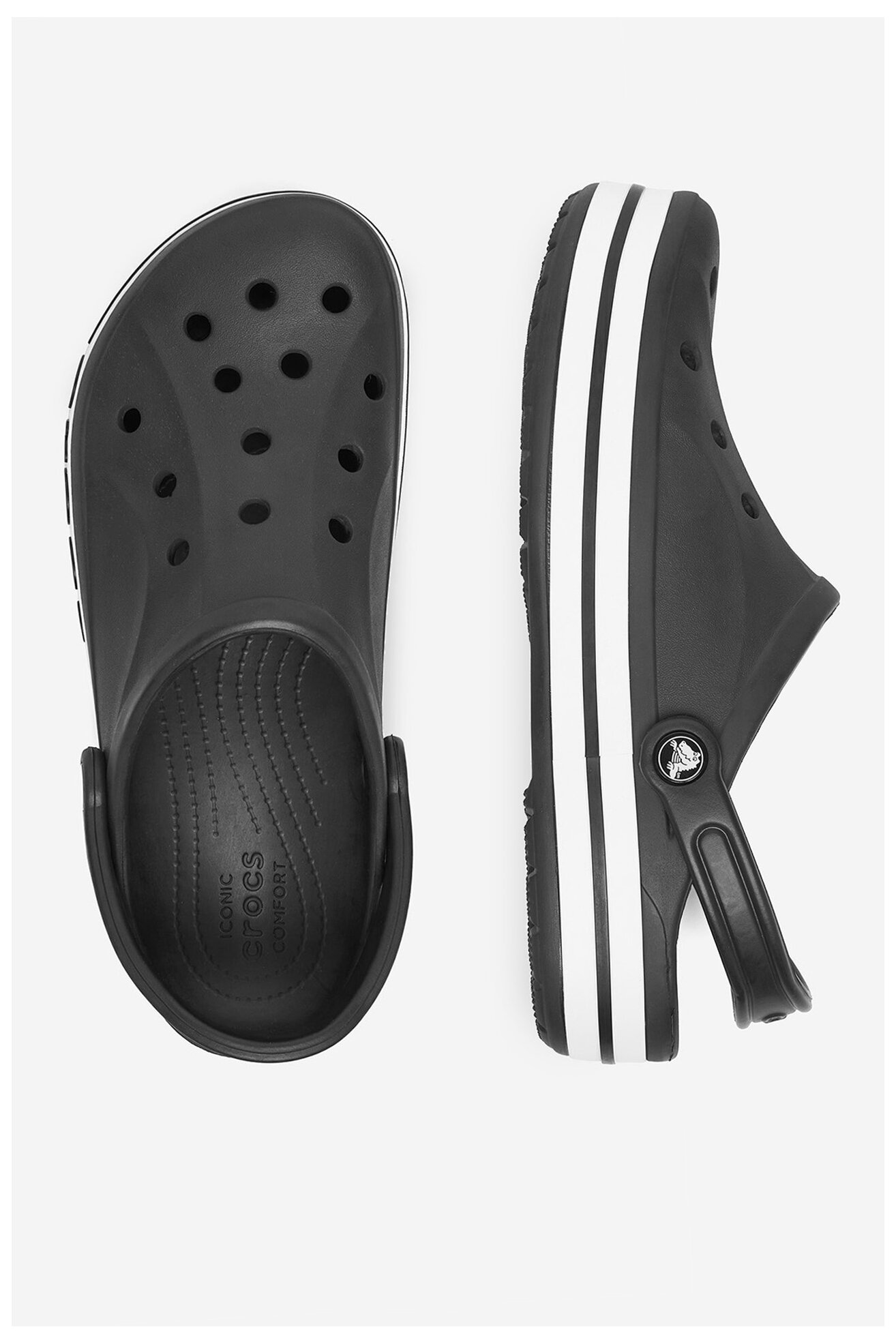 Klapki basenowe Crocs C-BAYABAND CLOG 205089-066 M Czarny