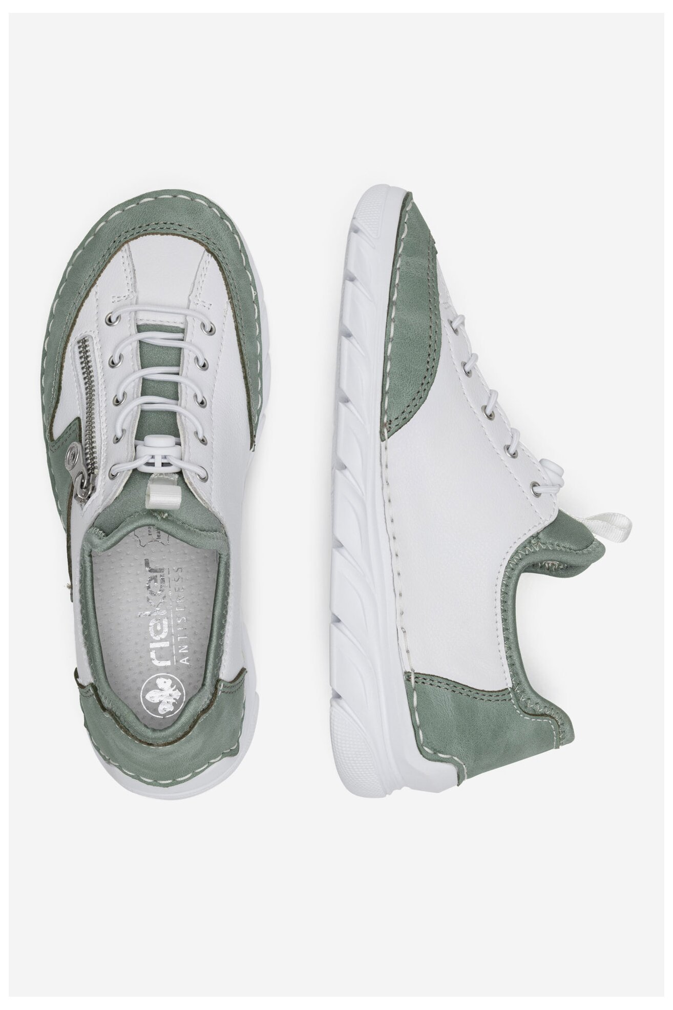 Sneakers Rieker 55064-52 Biały