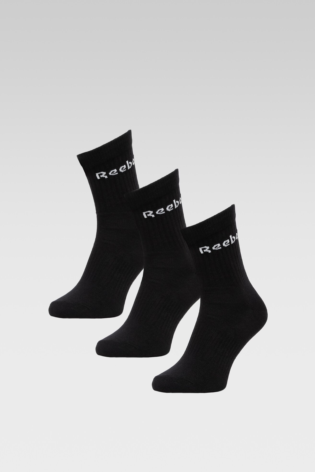 Skarpetki Reebok GH0331 43-45 (PACK=3PARY) Czarny
