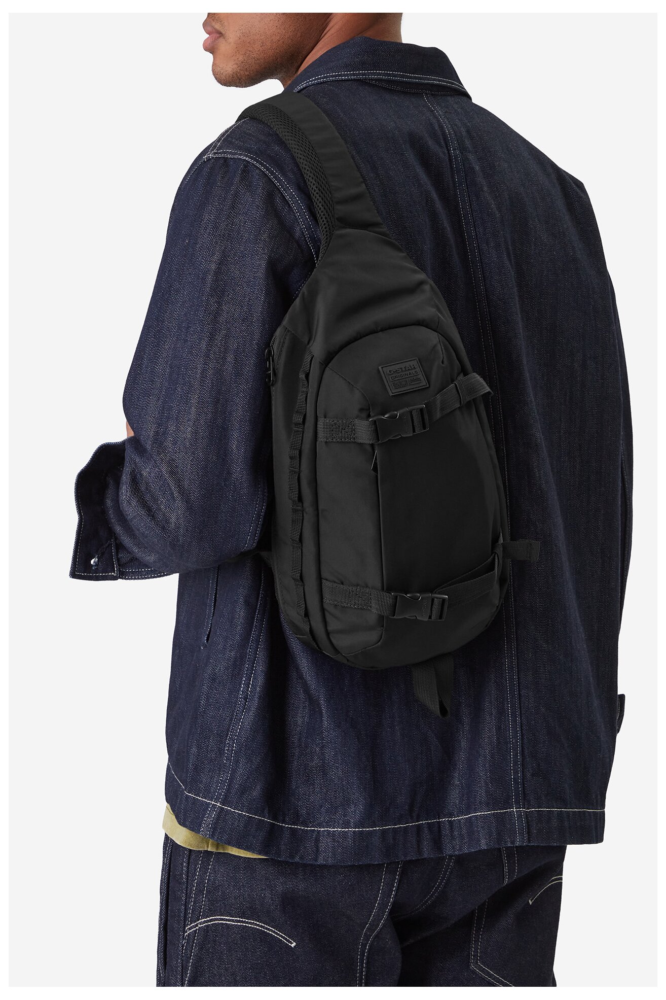 Férfi táska G-STAR RAW C-XC8485 FEKETE