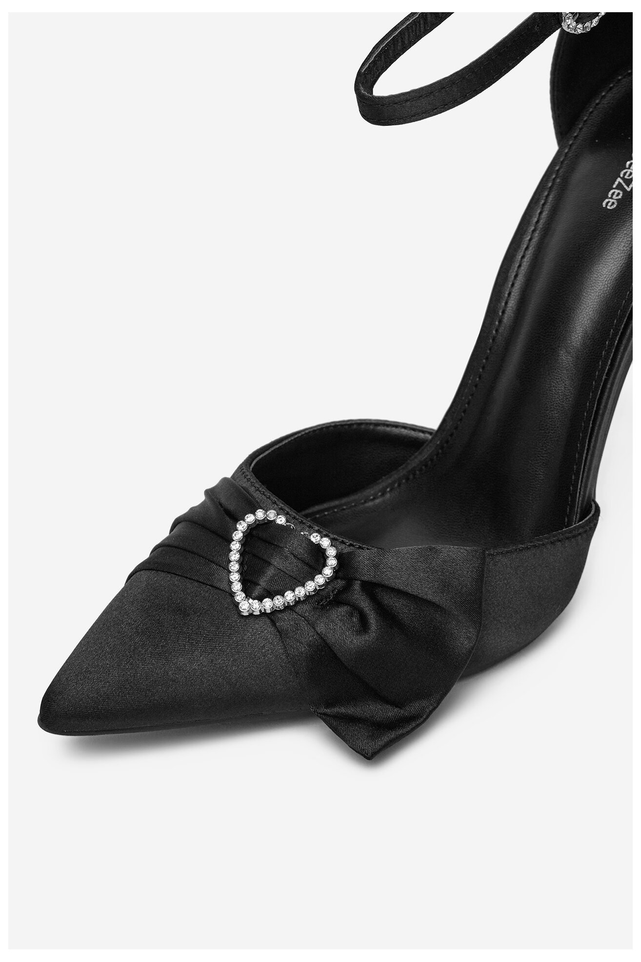 Pantofi cu toc DeeZee Q93079-15 NEGRU