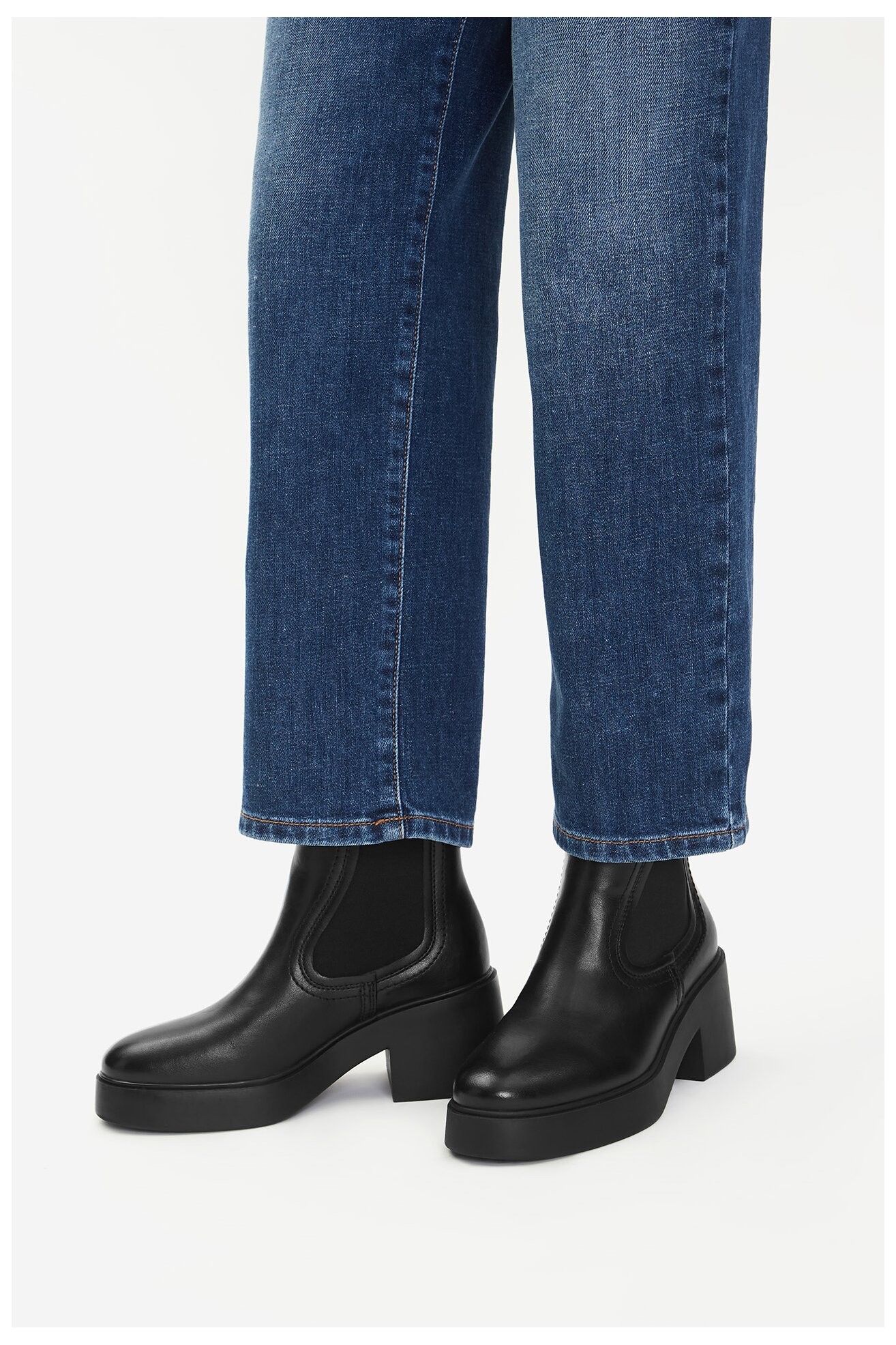 Botki Jenny CEO-HY69965-1 Czarny