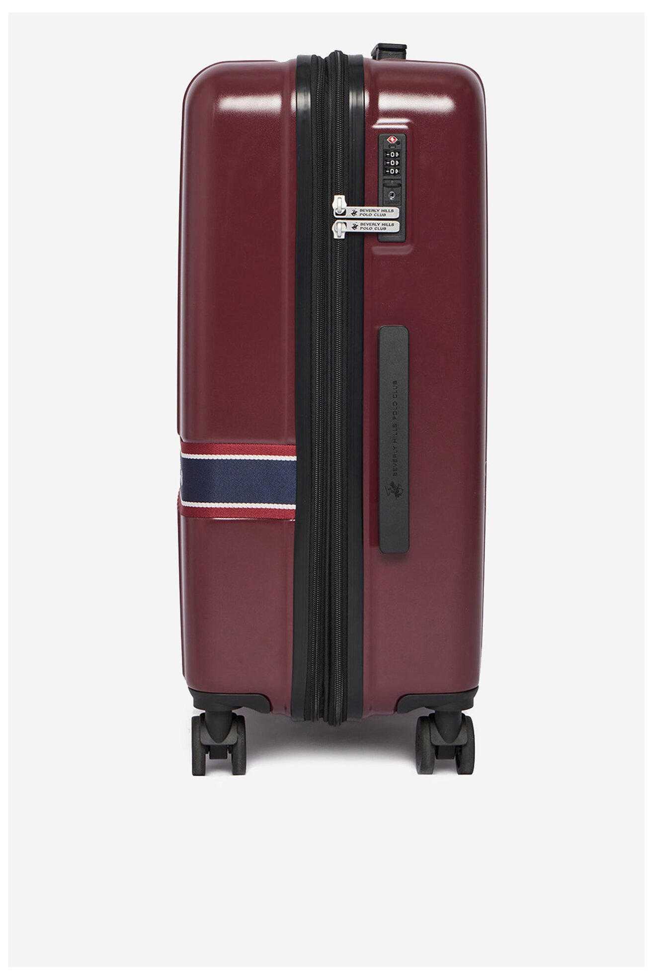 Bőrönd Beverly Hills Polo Club CEO-BHPC-M-007-08-BURGUNDY BORDÓ