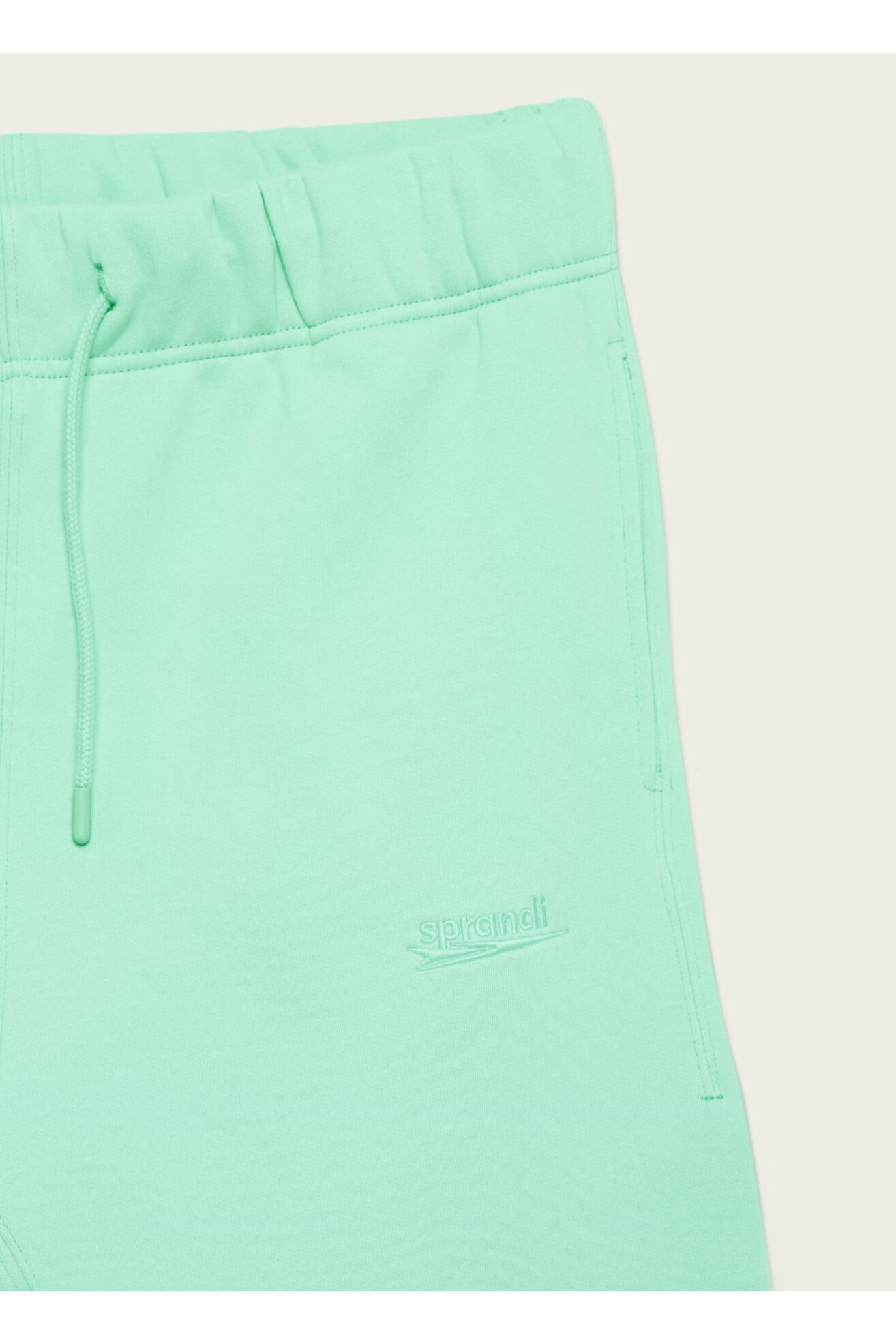 Spodnie joggersy Sprandi SS21-SPD005 Turkusowy