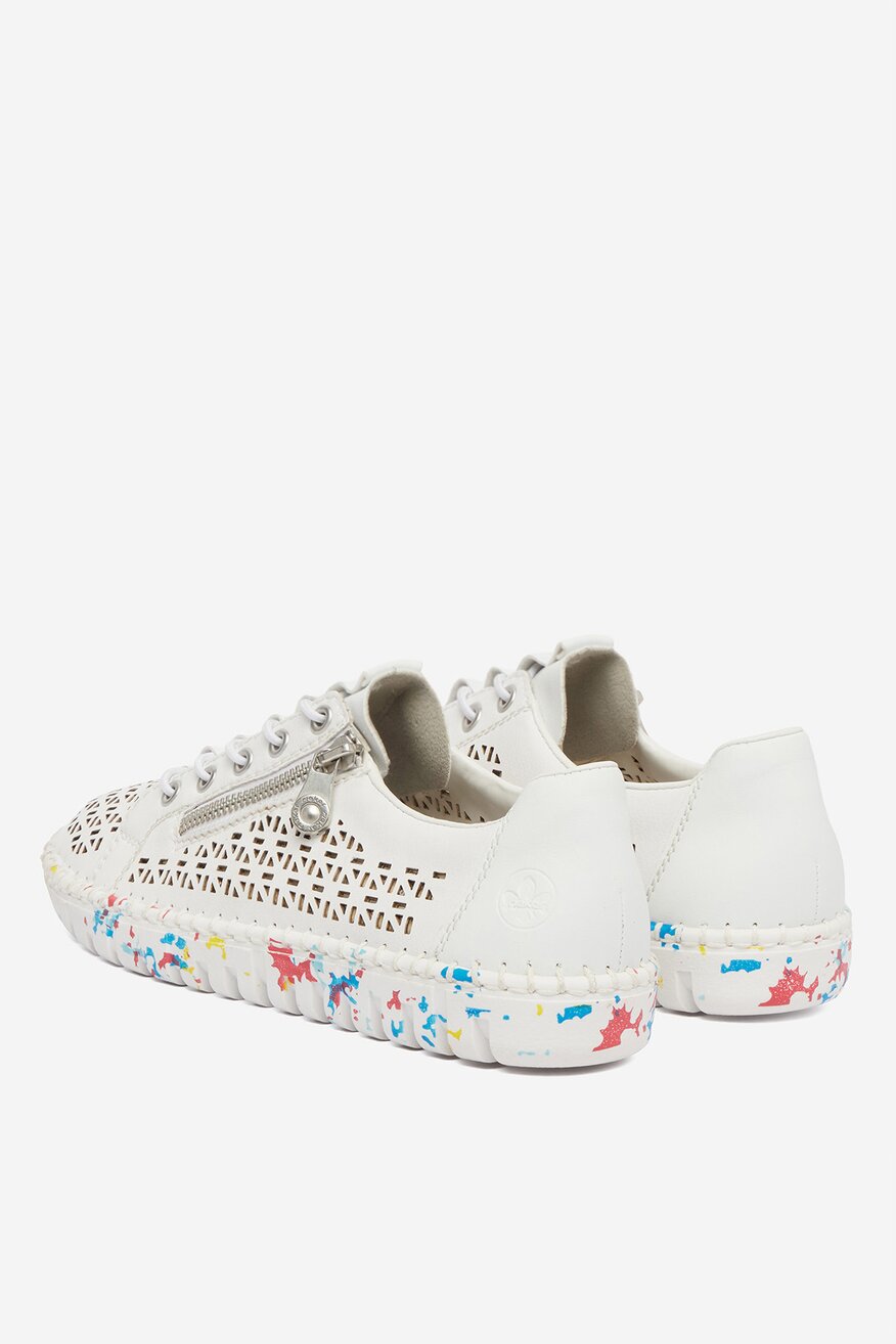 
                Rieker - Półbuty skórzane - 5906751835470