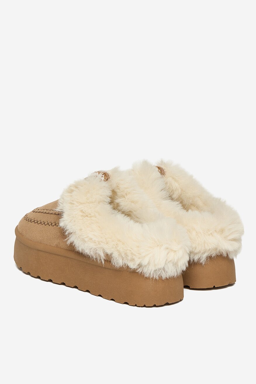 Kapcie Jenny CEO-WSX23-24 Beżowy ciemny - 5906751428443