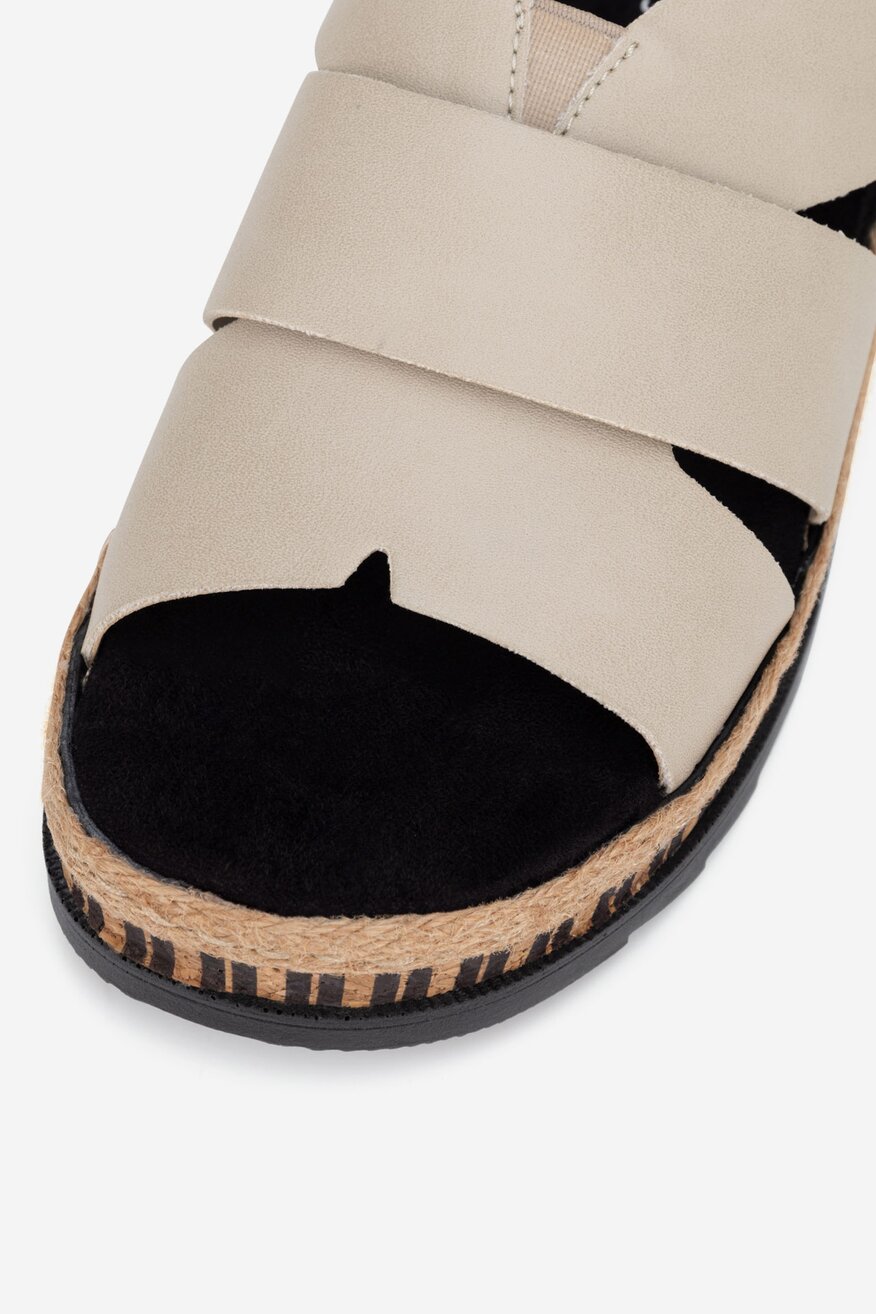 
                Rieker - Klapki na koturnie - 2230056230412