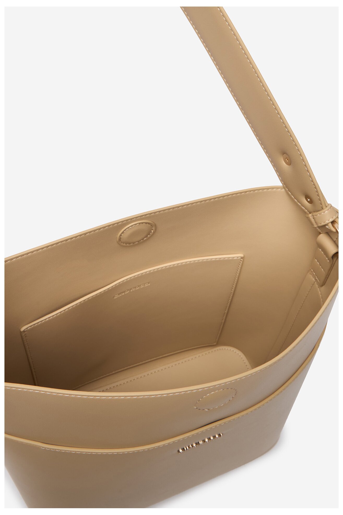 Сумка З Ремінцем Gino Rossi EO-LX20079 БЕЖЕВИЙ