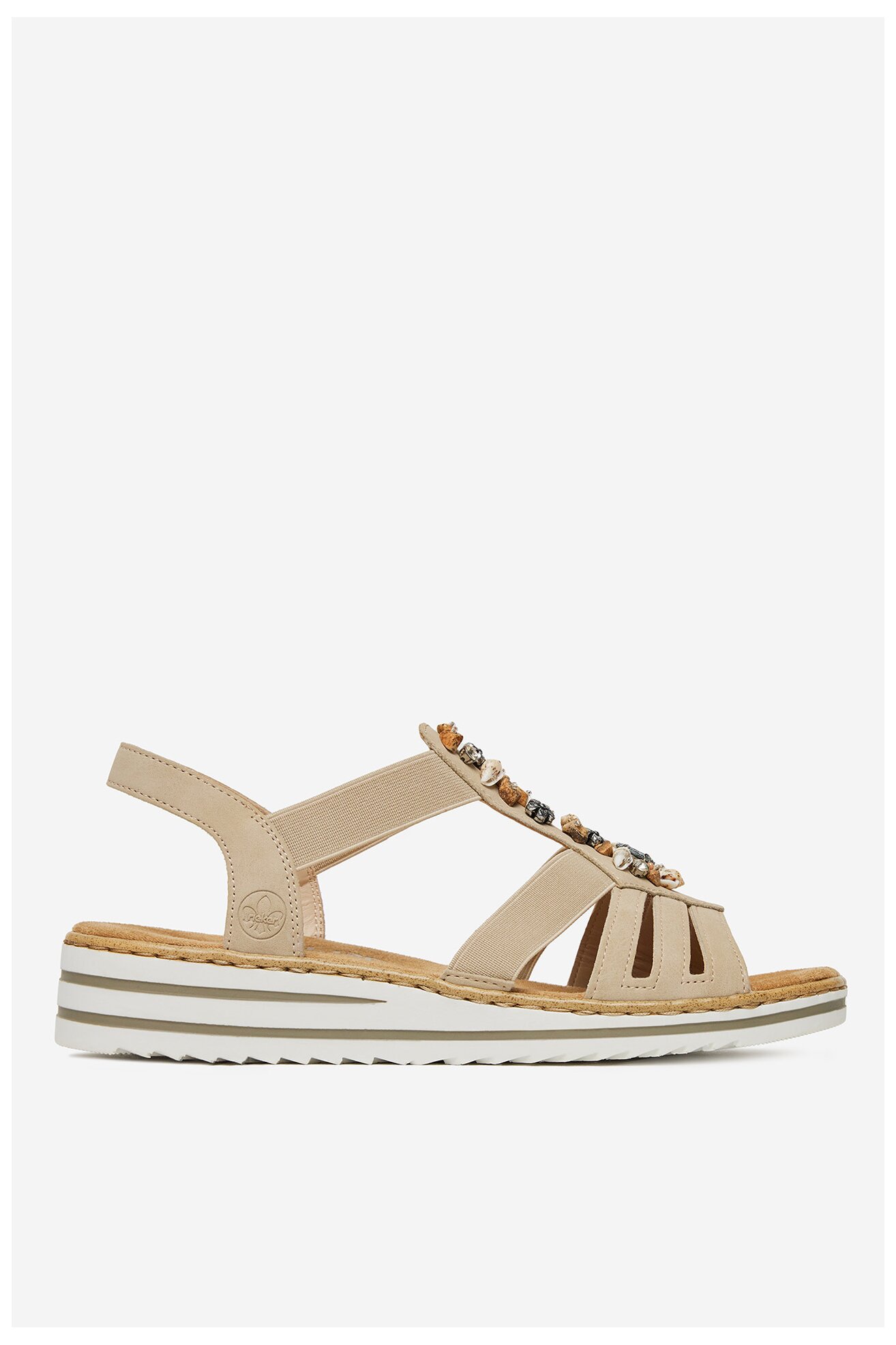 Szandál Rieker V0649-62 BÉZS