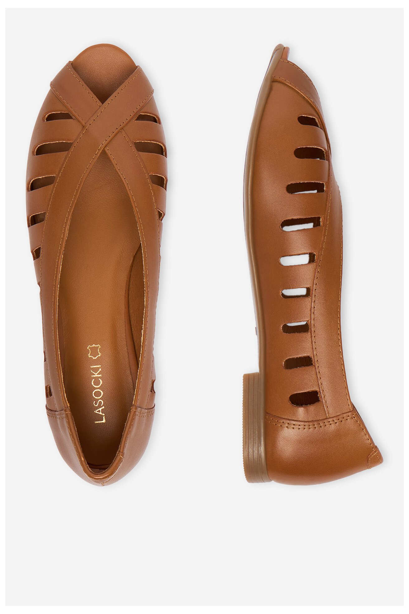 Baleriny Lasocki CEO-RST-ERICA-66 Camel