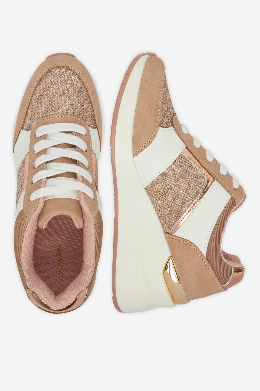 DeeZee - Sneakersy na koturnie - 5906751075357