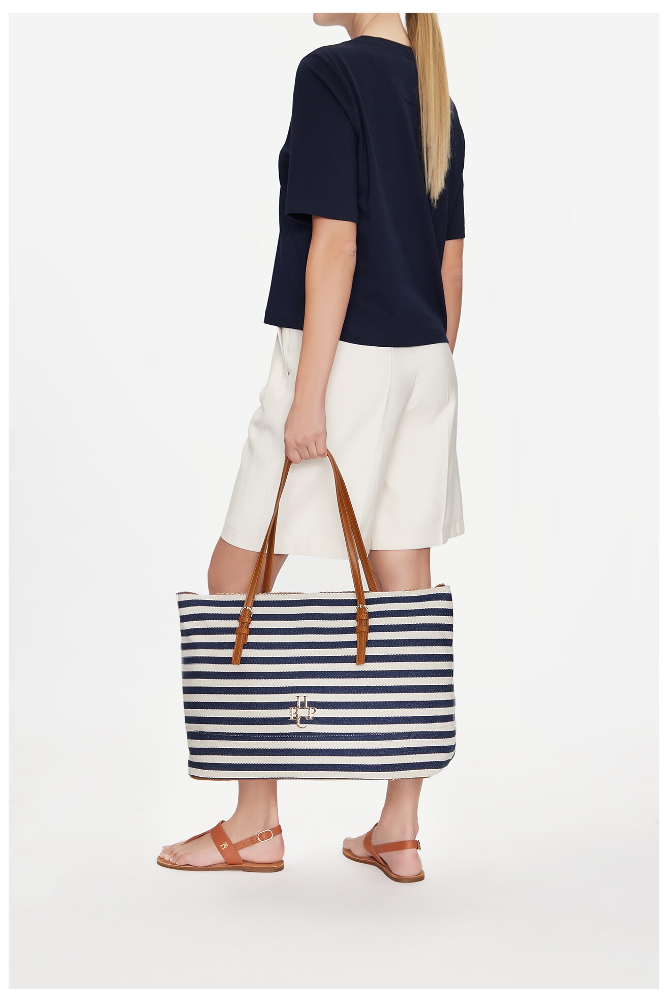 Torebka Beverly Hills Polo Club BHPC-C-014-07 Granatowy