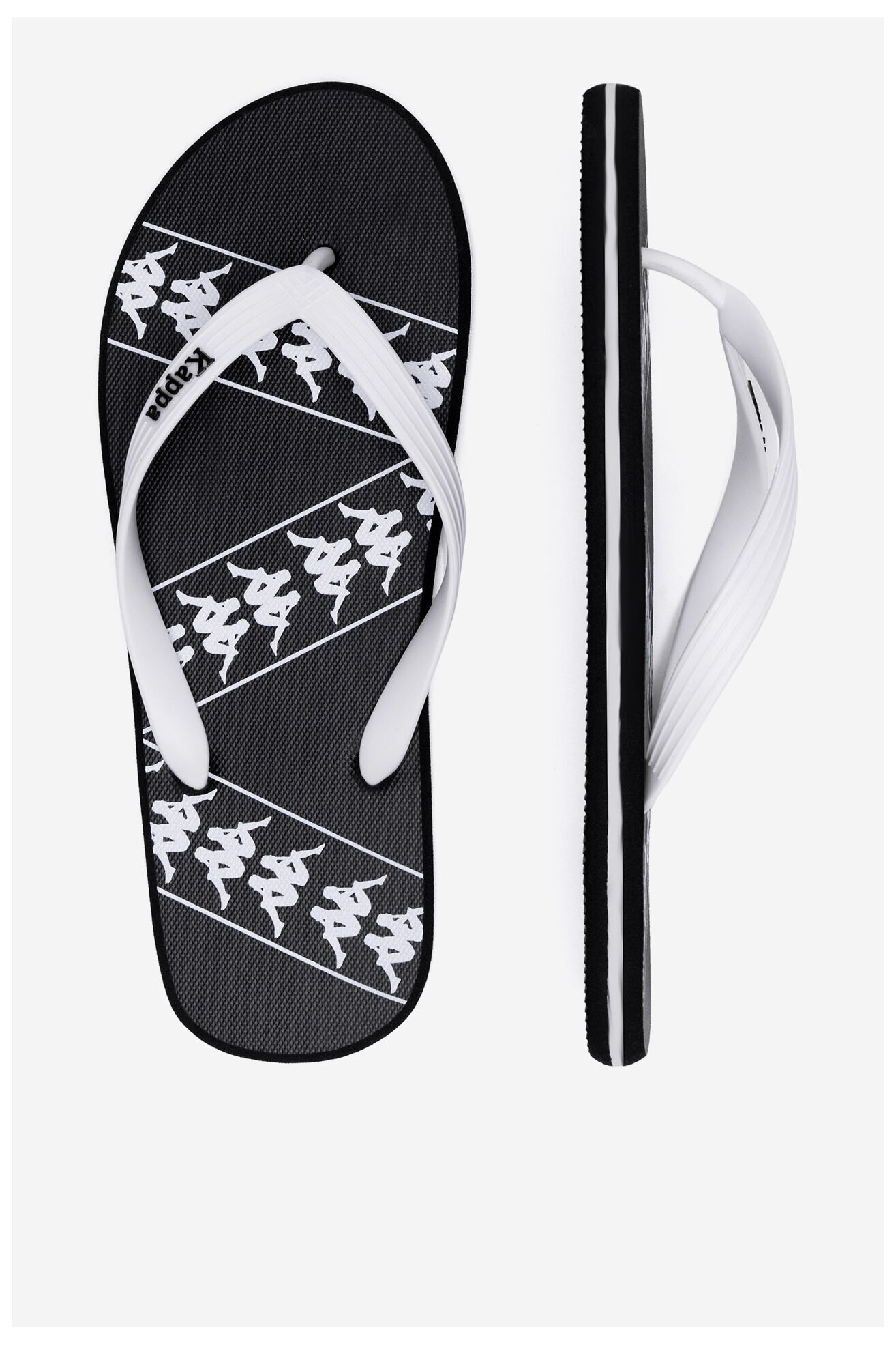 Șlapi pentru bazin Kappa 371D2SW BLACK - WHITE MIX