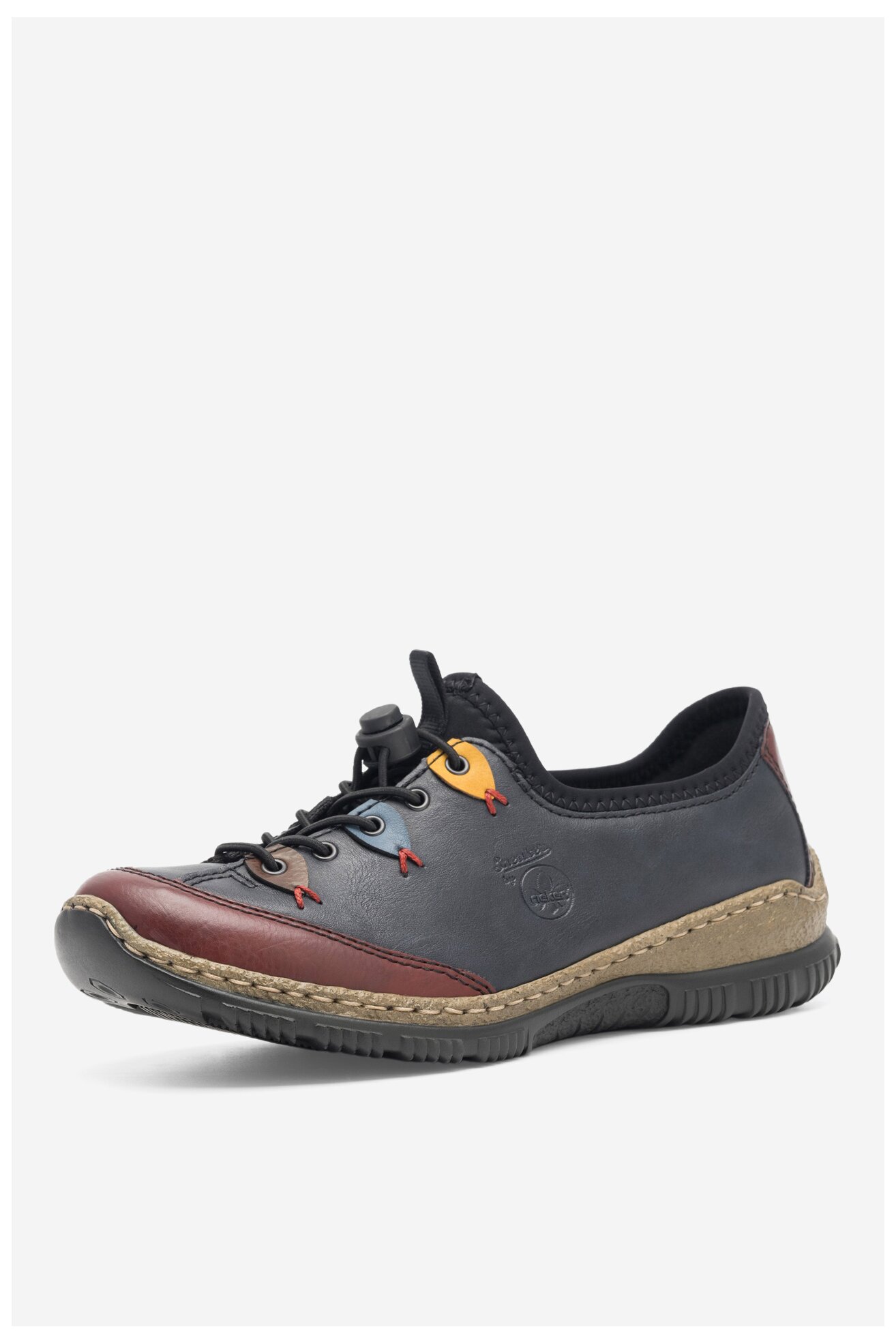 Półbuty Rieker N3271-35 Granatowy