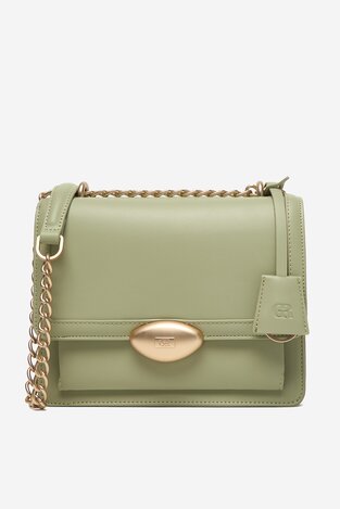 Сумка З Ремінцем Gino Rossi EO-KY129 СВІТЛО-ОЛИВКОВИЙ