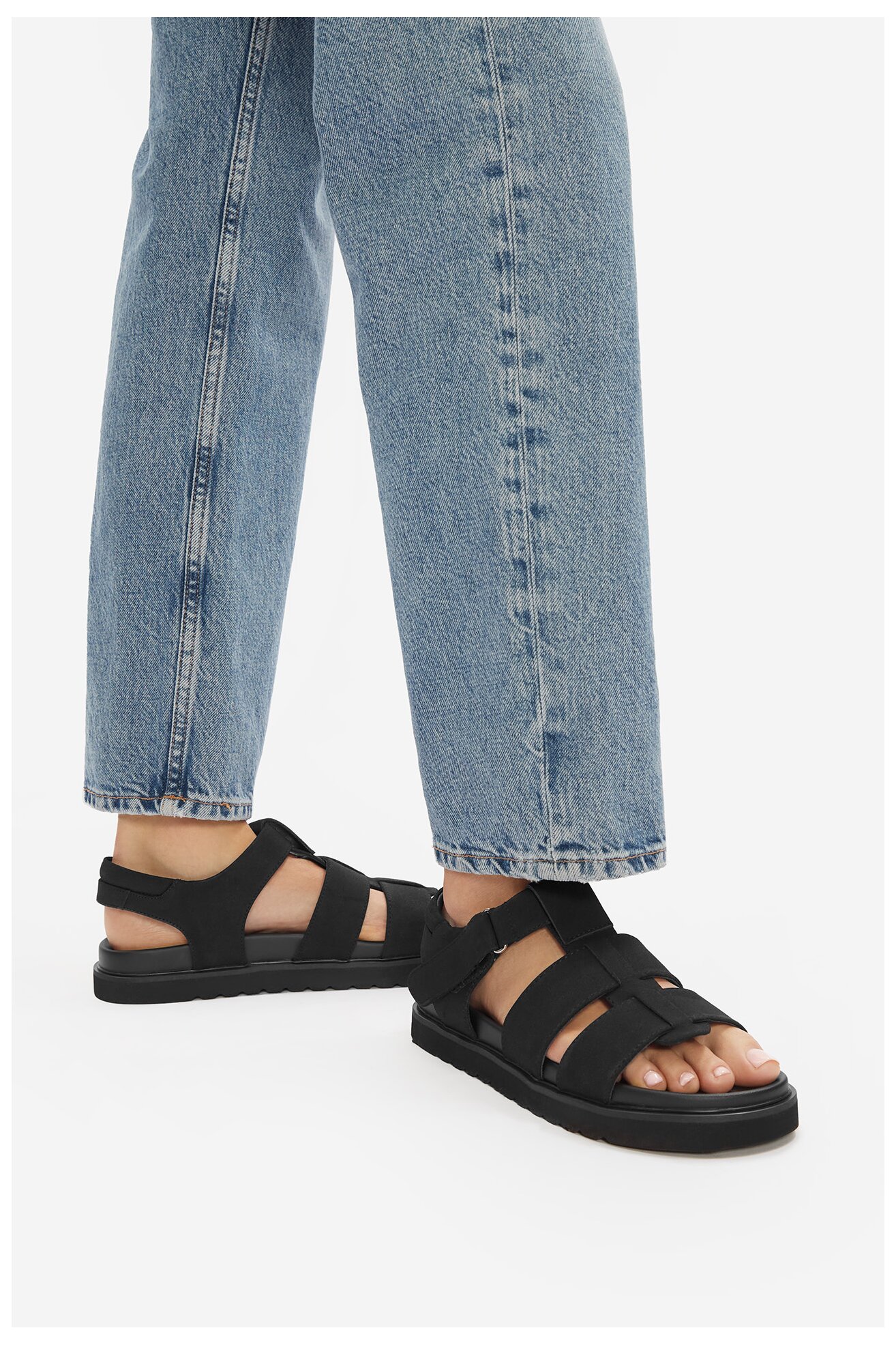 Szandál Jenny HY86009-20 FEKETE