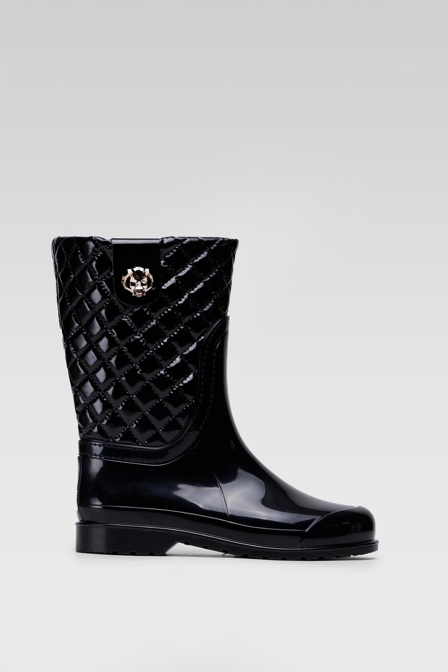 
                Muflon - Kalosze pikowane czarne - 5903698842622