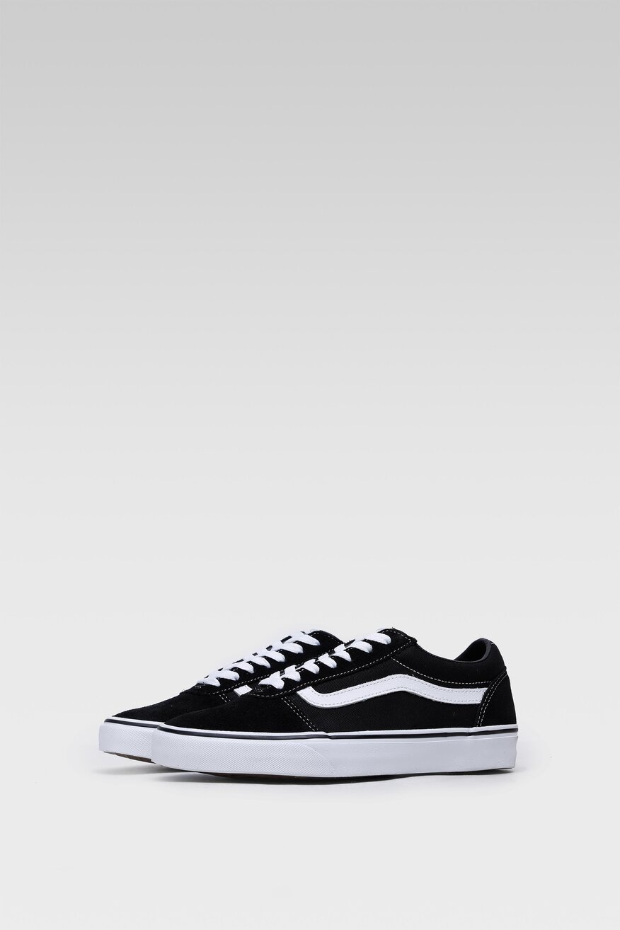 
                Vans - Skórzane trampki czarne - 5904248600488