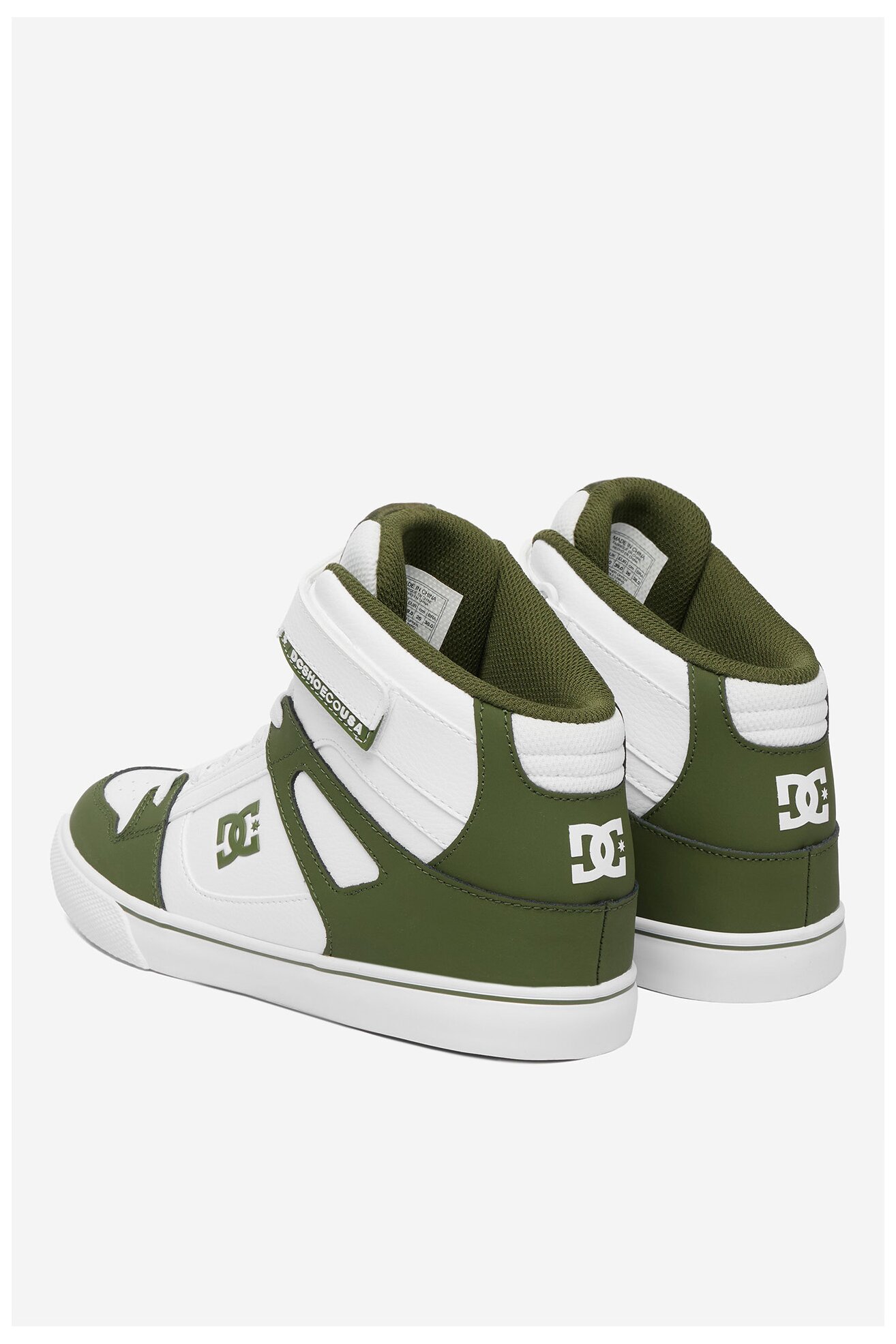 Obuwie sportowe DC Shoes EO-PURE HI TOP EV BOYS DC01795301 Biały