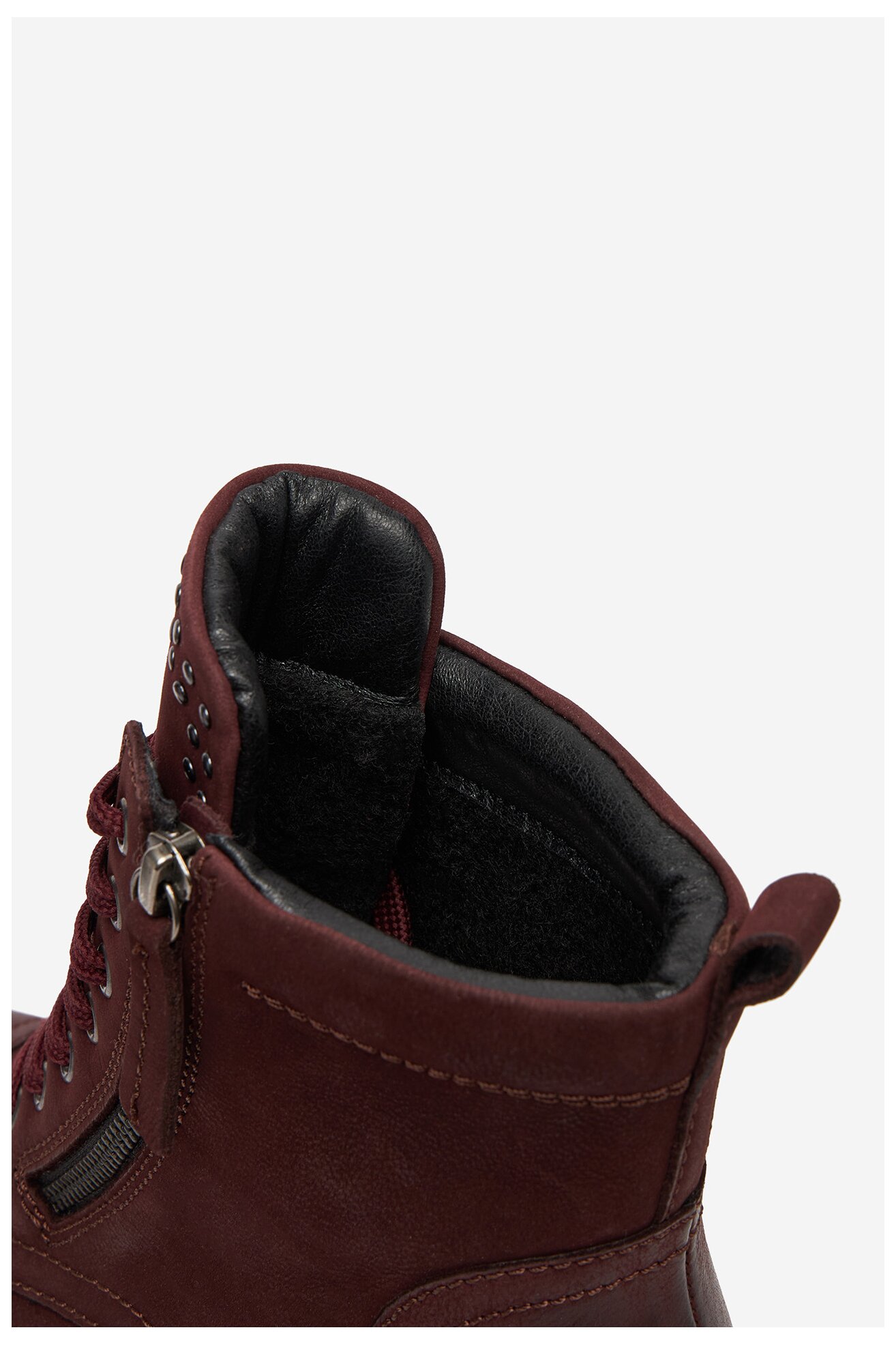 Šněrovací vyšší obuv Lasocki CEO-WI16-24474-02 BORDÓ