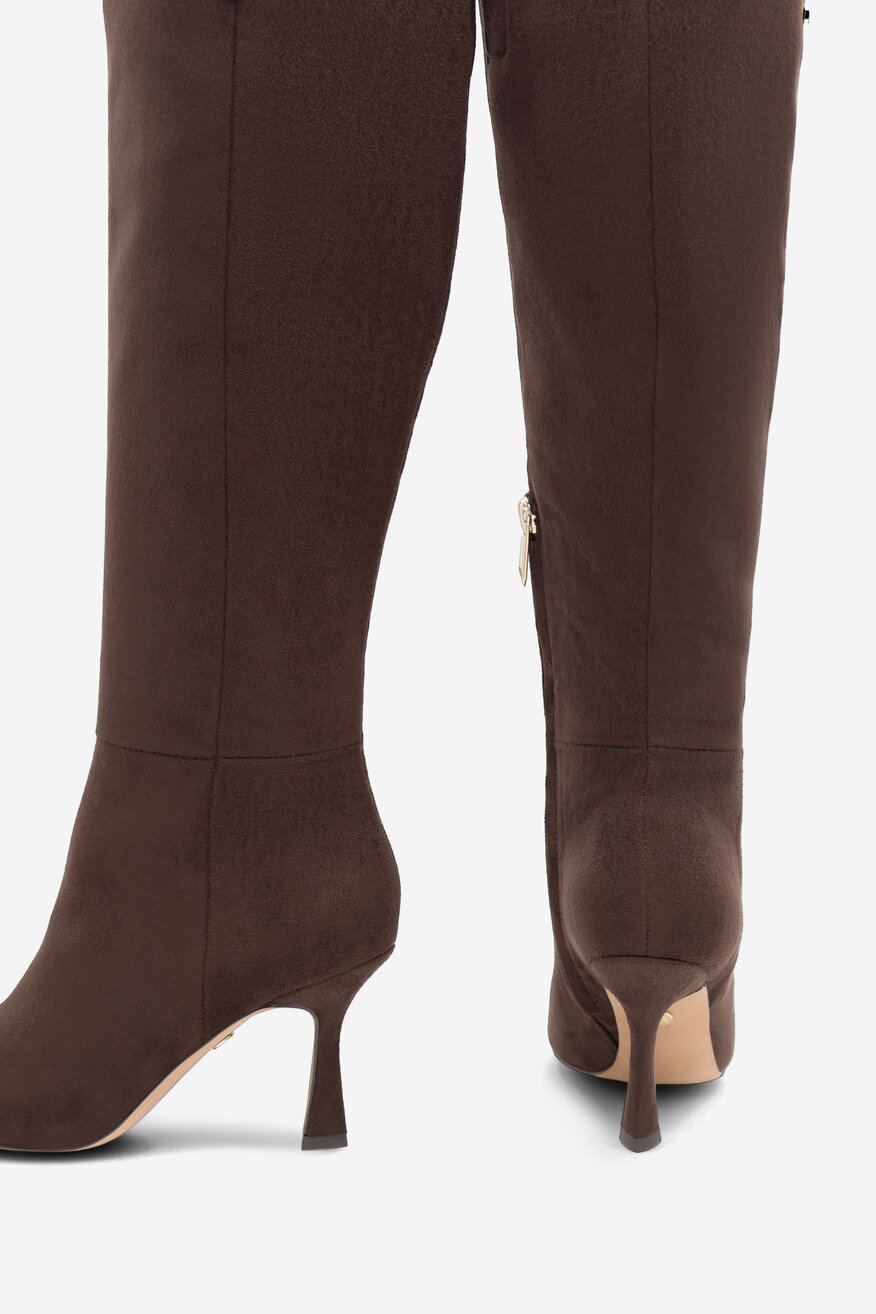 NINE WEST - Kozaki na szpilce - 5905588151357