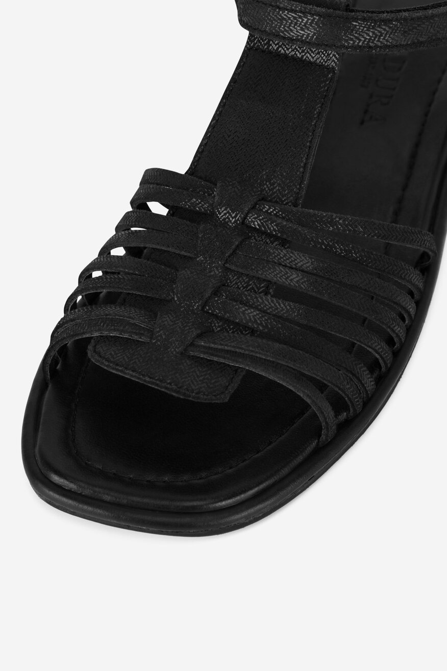 Badura - Sandały skórzane - 5905588526742